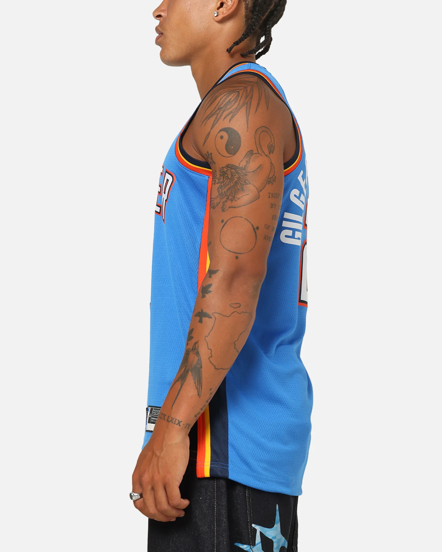 Nike Shai Gilgeous-Alexander Oklahoma City Thunder #2 Icon Edition 2022/23 Nike Dri-Fit NBA Swingman Jersey Signal Blue - Image 6