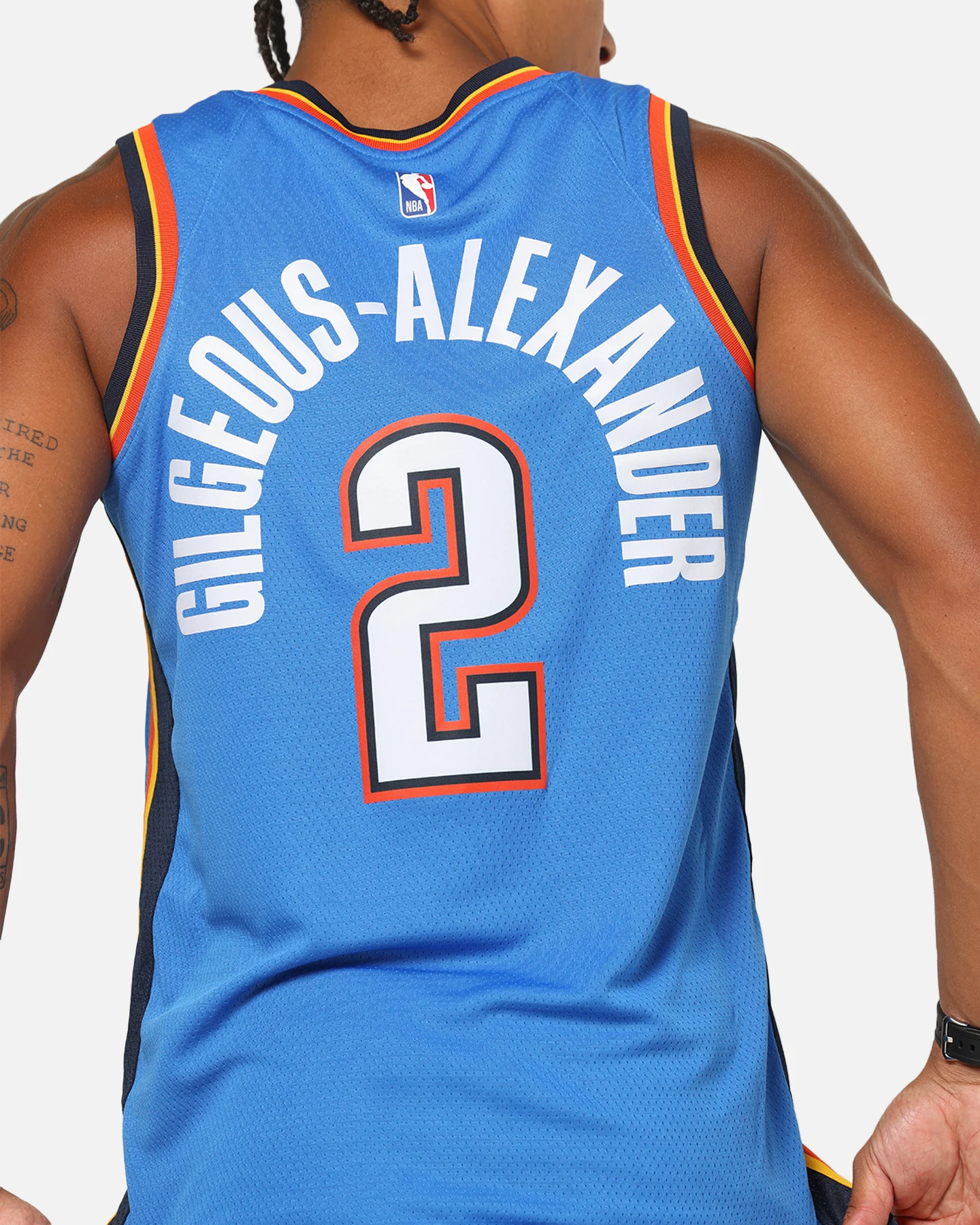 Nike Shai Gilgeous-Alexander Oklahoma City Thunder #2 Icon Edition 2022/23 Nike Dri-Fit NBA Swingman Jersey Signal Blue - Image 8