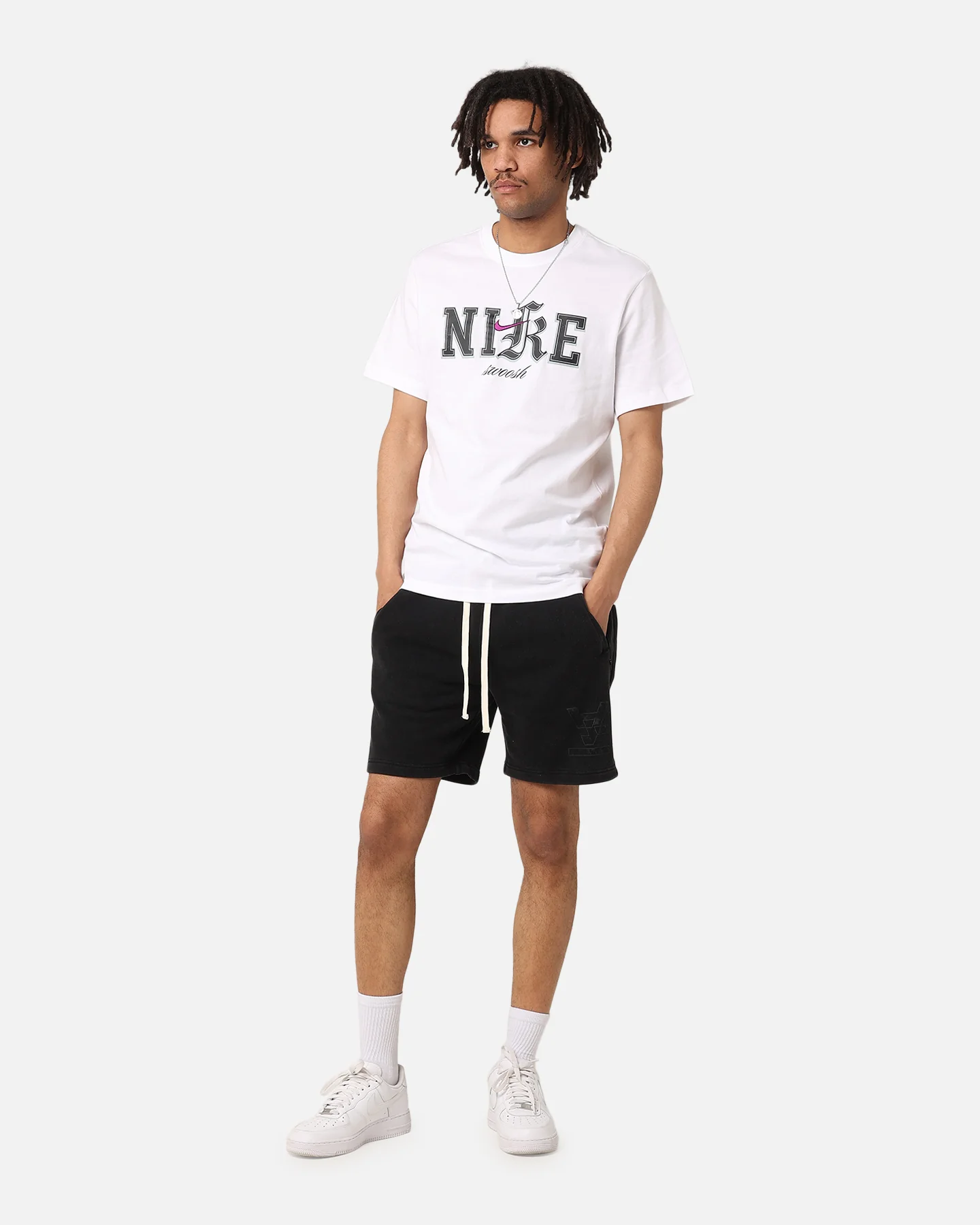 Nike Sportswear Athletic DNA T-Shirt White - Image 2