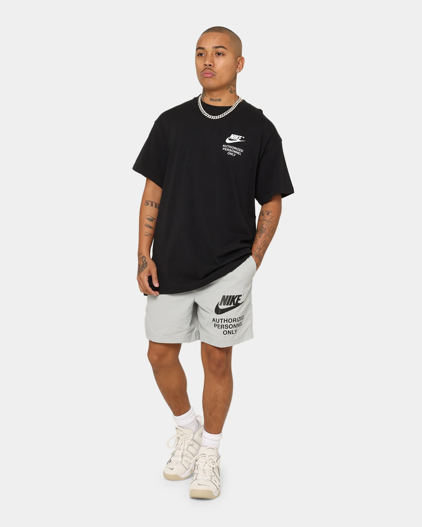 Nike Sportswear Authorized Personnel T-Shirt Black - Image 3