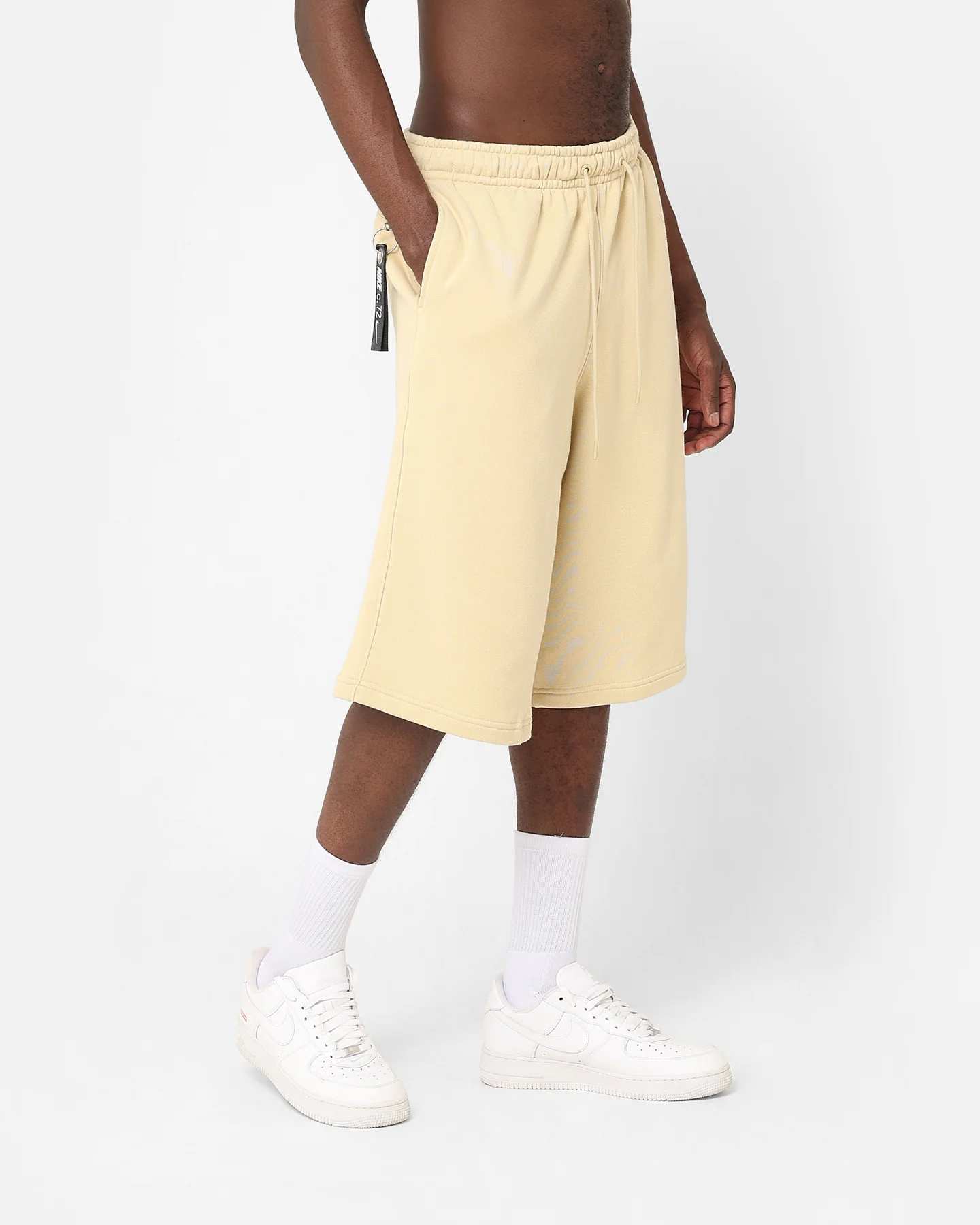 Nike Sportswear Circa French Terry Shorts Team Gold - Image 4