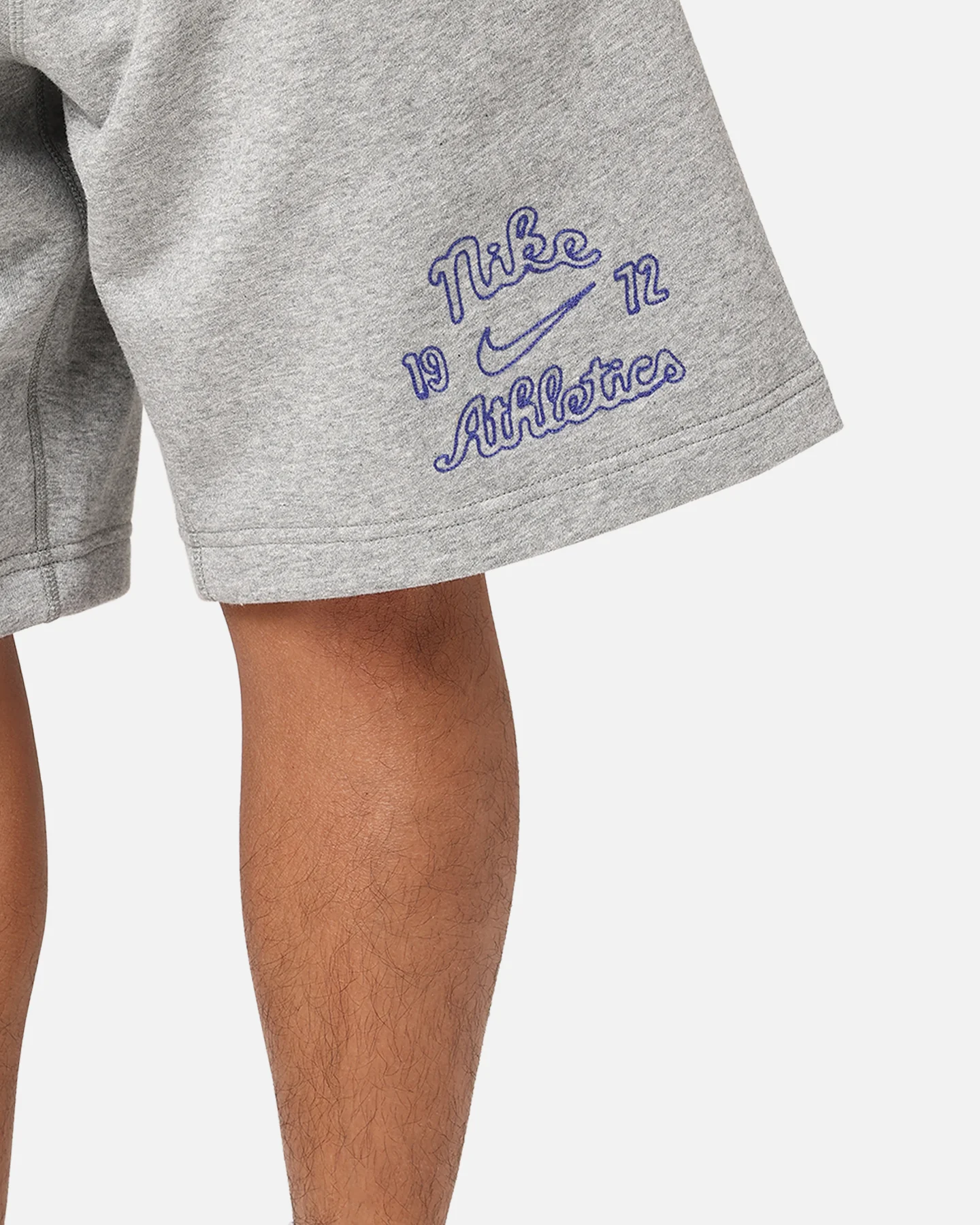 Nike Sportswear Club Essential French Terry Shorts Dark Grey Heather - Image 3