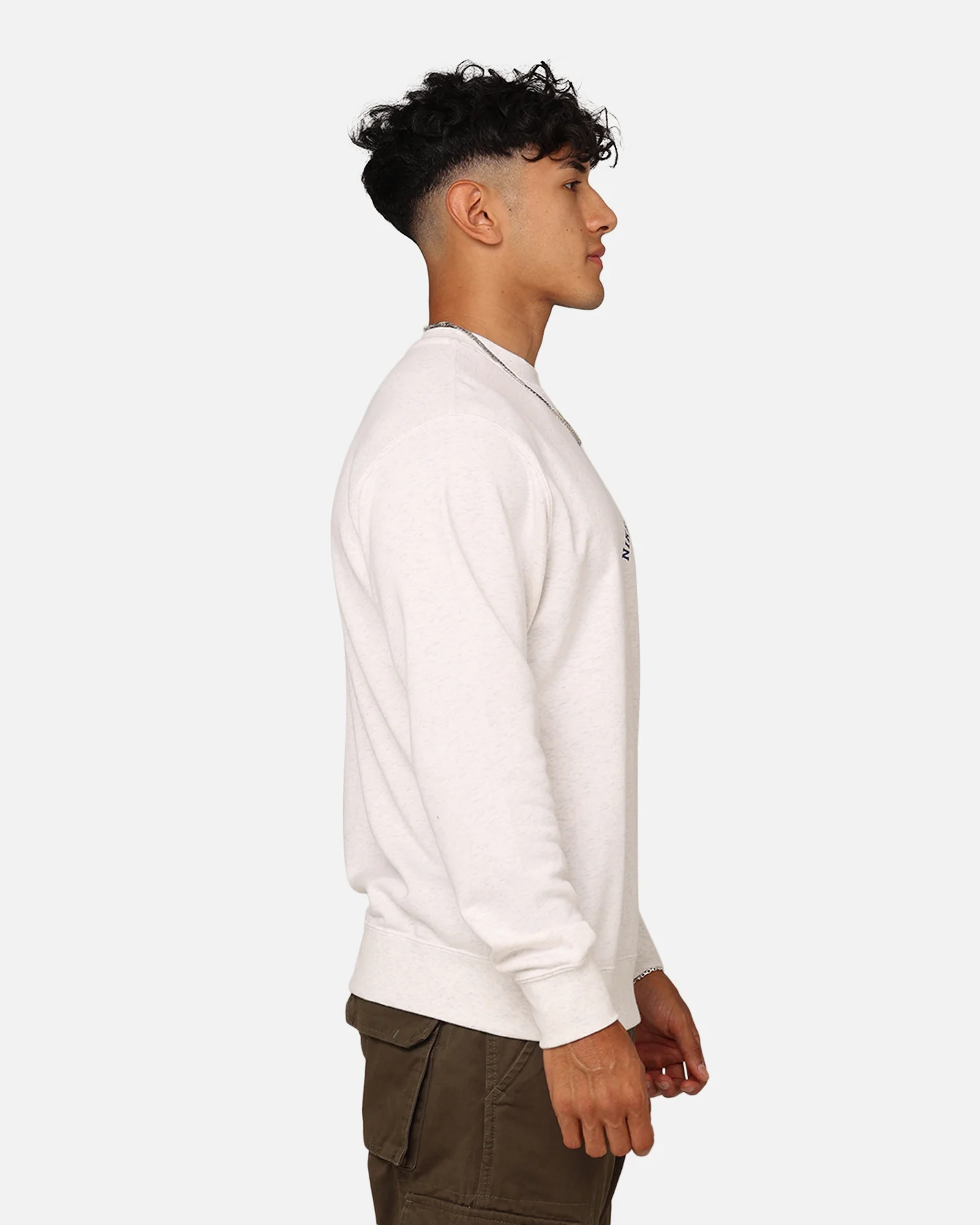 Nike Sportswear Club Fleece Crewneck Birch Heather - Image 5