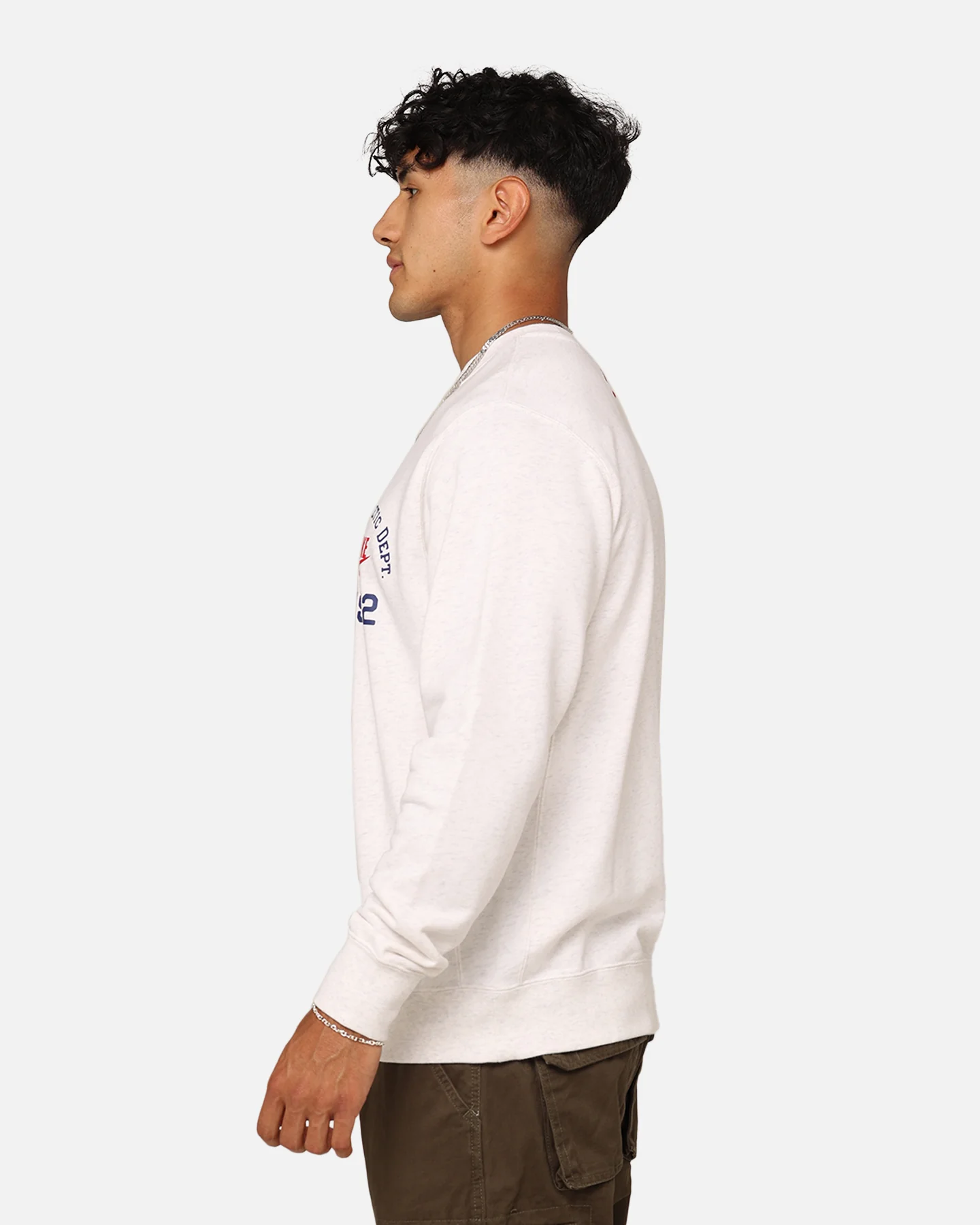 Nike Sportswear Club Fleece Crewneck Birch Heather - Image 6