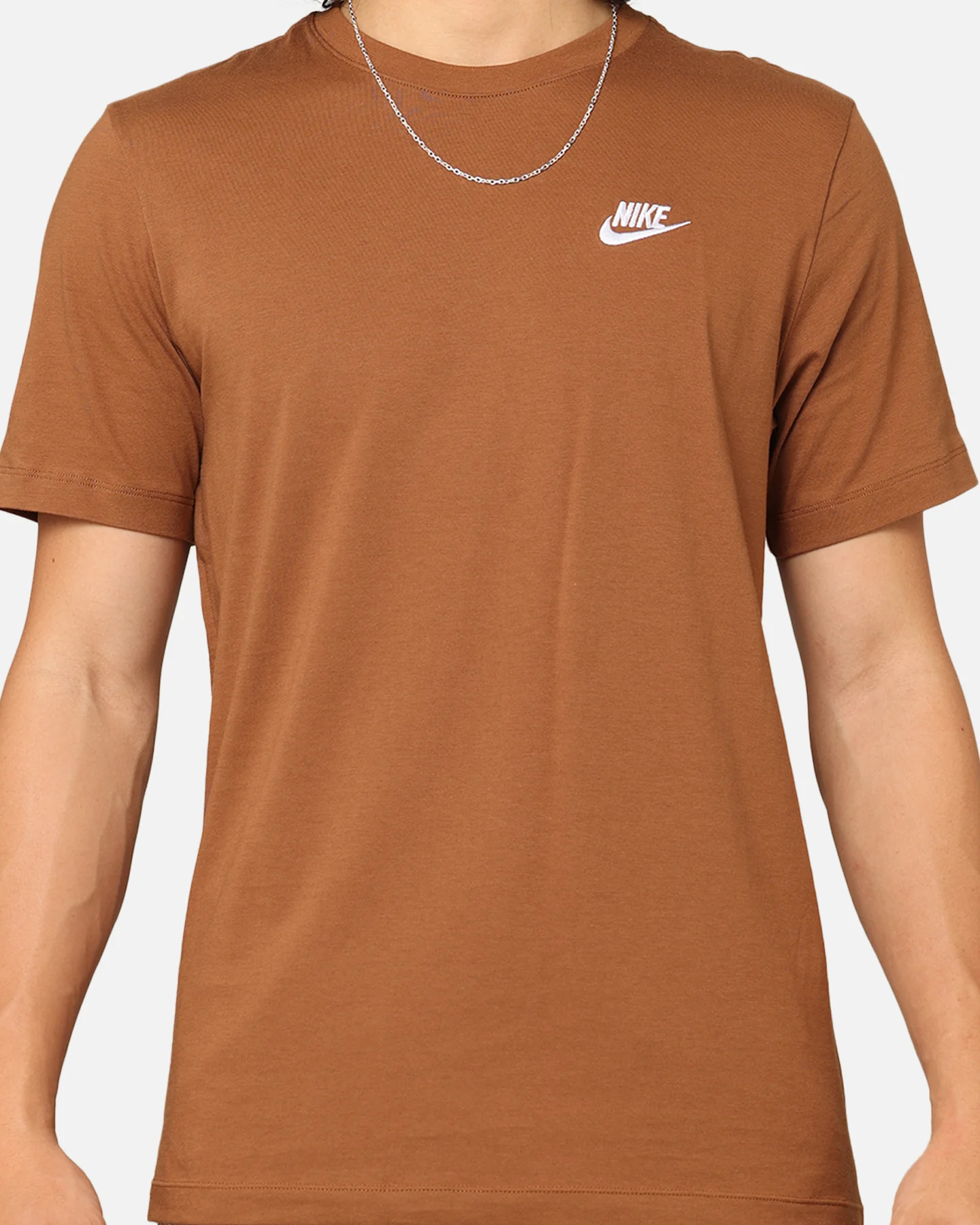Nike Sportswear Club T-Shirt Light British Tan - Image 3