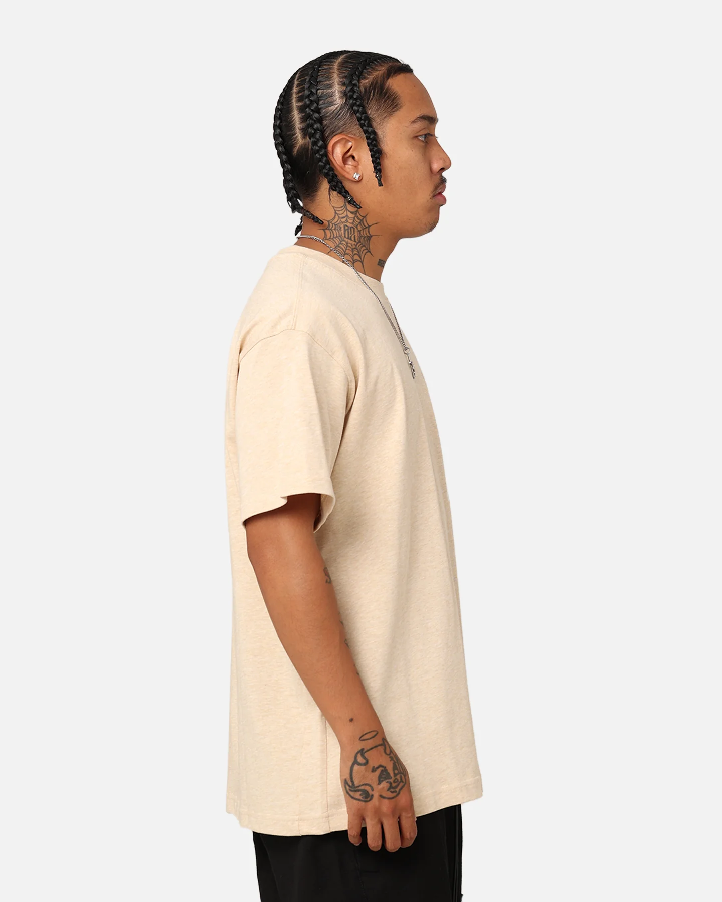 Nike Sportswear Knit Lightweight T-Shirt Sesame - Image 5