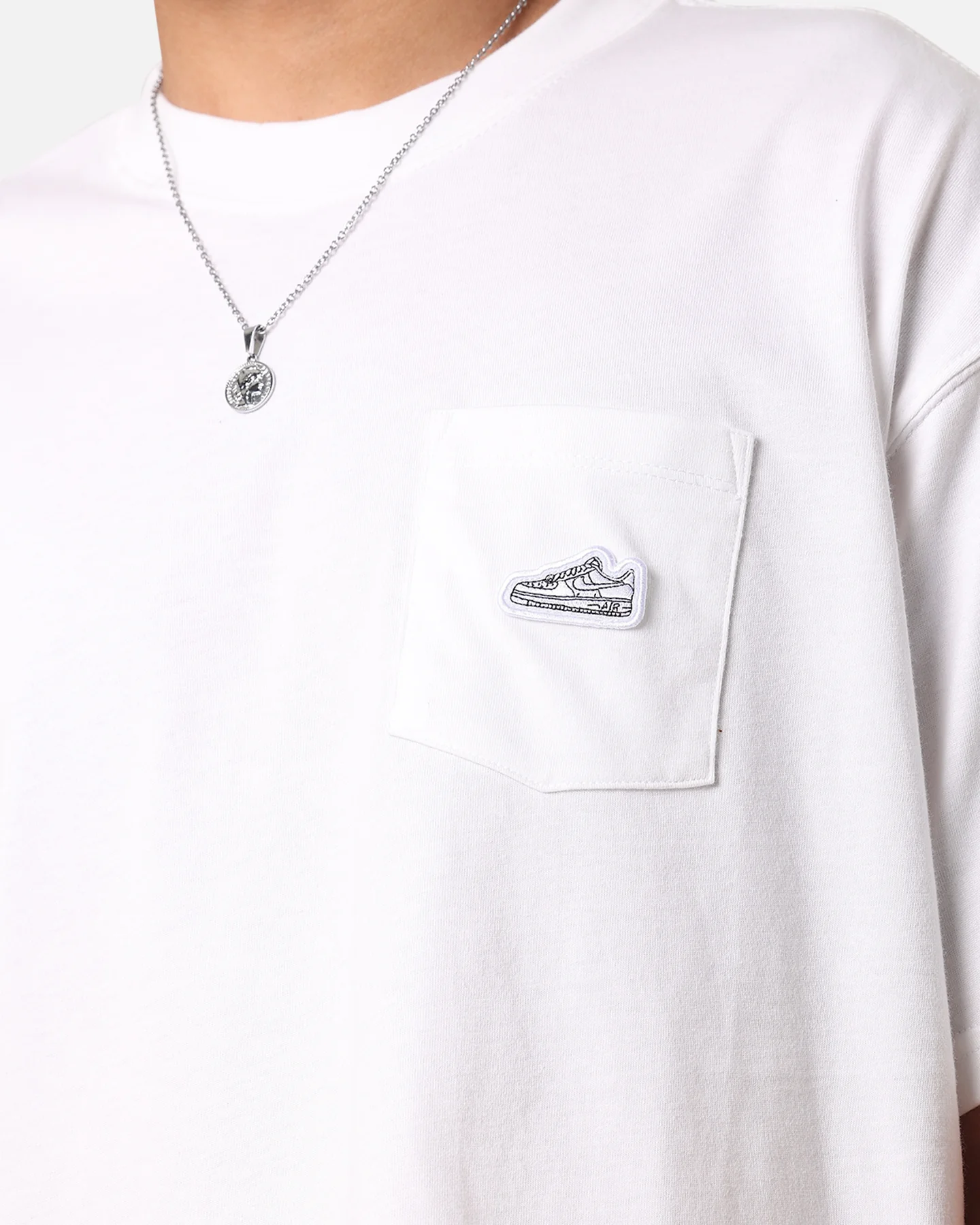 Nike Sportswear Max 90 Sneaker Patch T-Shirt White - Image 6