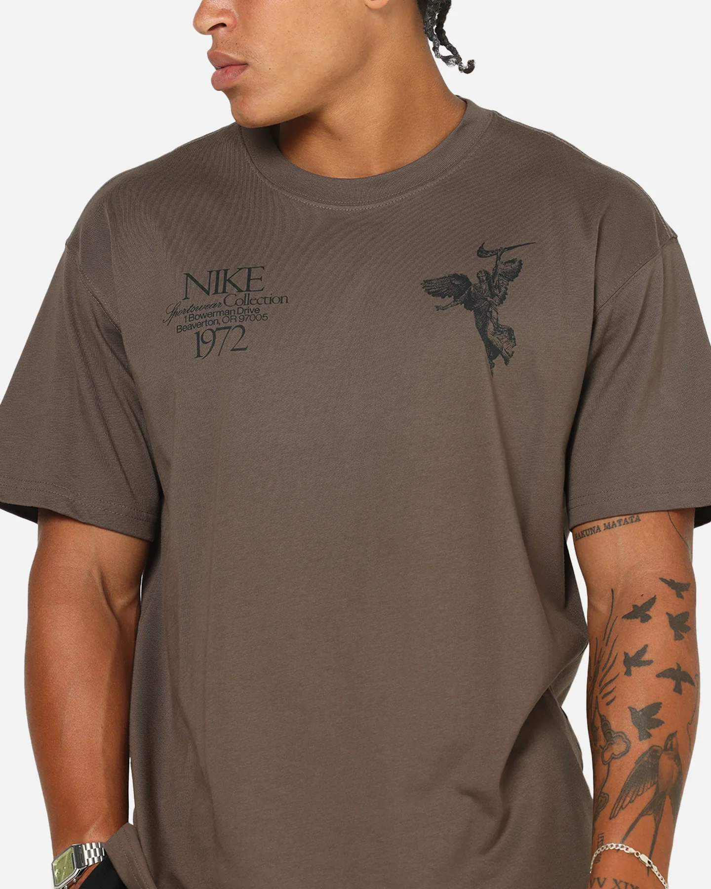 Nike Sportswear Max90 Wings Victory T-Shirt Ironstone - Image 8