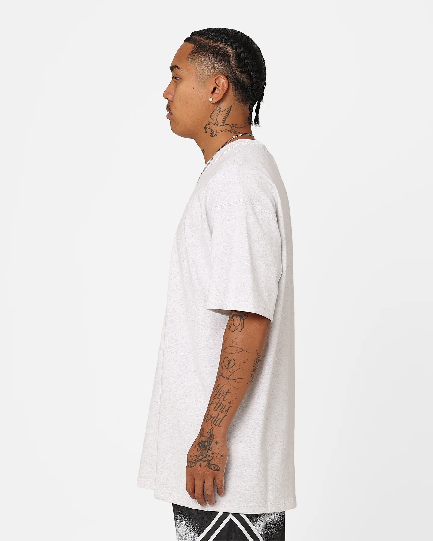 Nike Sportswear Premium Essentials Sustainable T-Shirt Birch Heather - Image 6