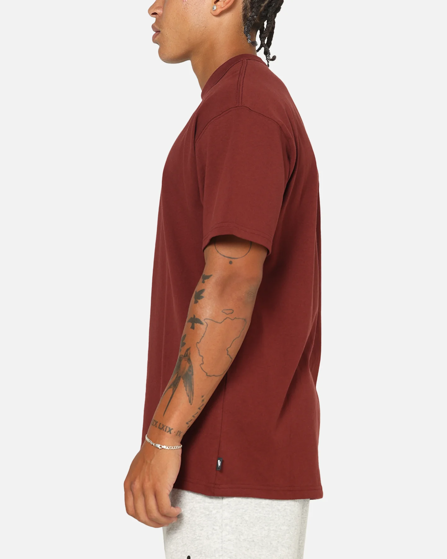 Nike Sportswear Premium Essentials Sustainable T-Shirt Dark Team Red/Gold - Image 5