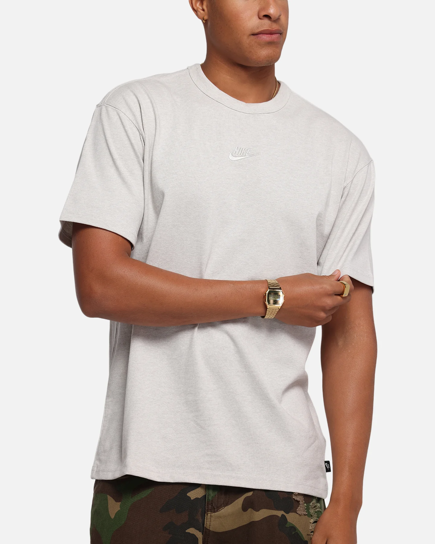 Nike Sportswear Premium Essentials Sustainable T-Shirt Light Bone - Image 6
