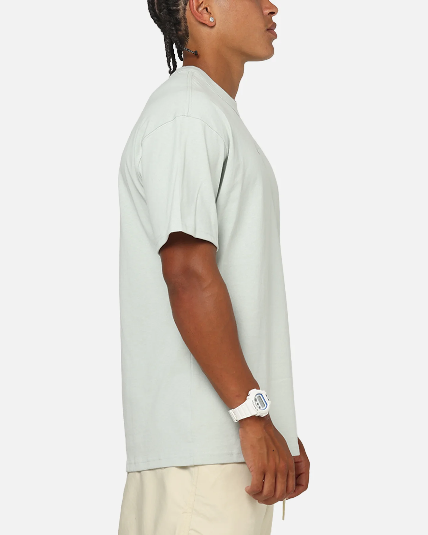 Nike Sportswear Premium Essentials Sustainable T-Shirt Light Silver - Image 4