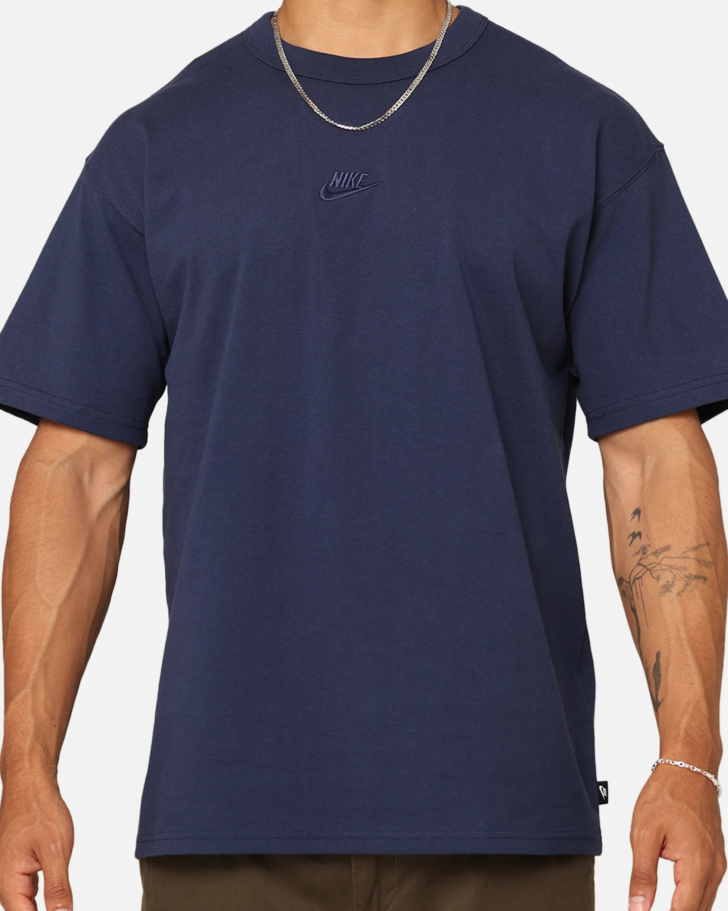 Nike Sportswear Premium Essentials Sustainable T-Shirt Midnight Navy - Image 3
