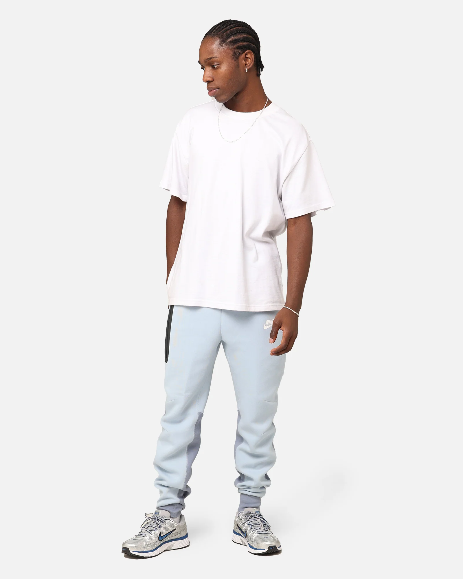 Nike Sportswear Tech Fleece Joggers Light Armoury Blue - Image 2