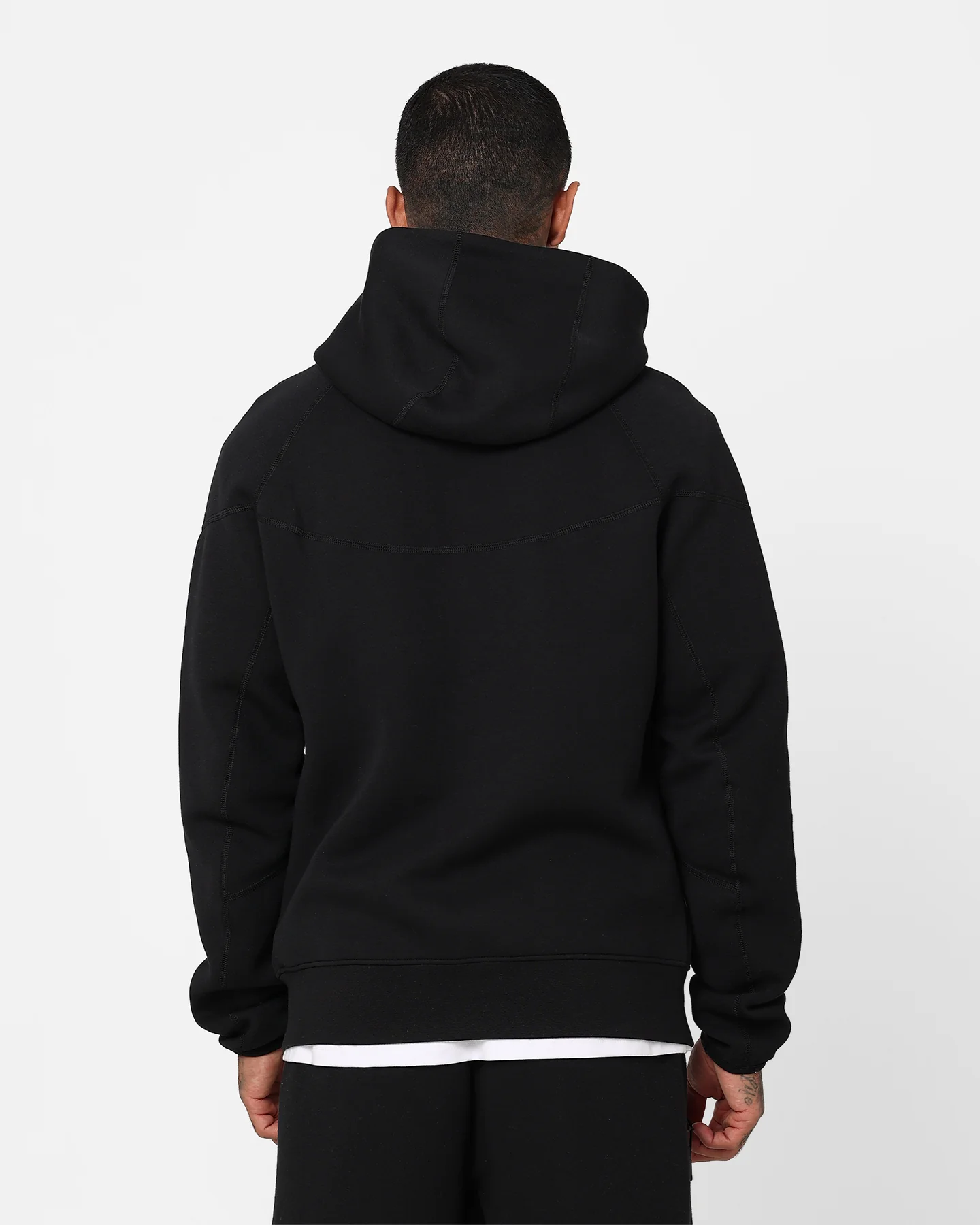 Nike Sportswear Tech Fleece Windrunner Jacket Black/Black - Image 4