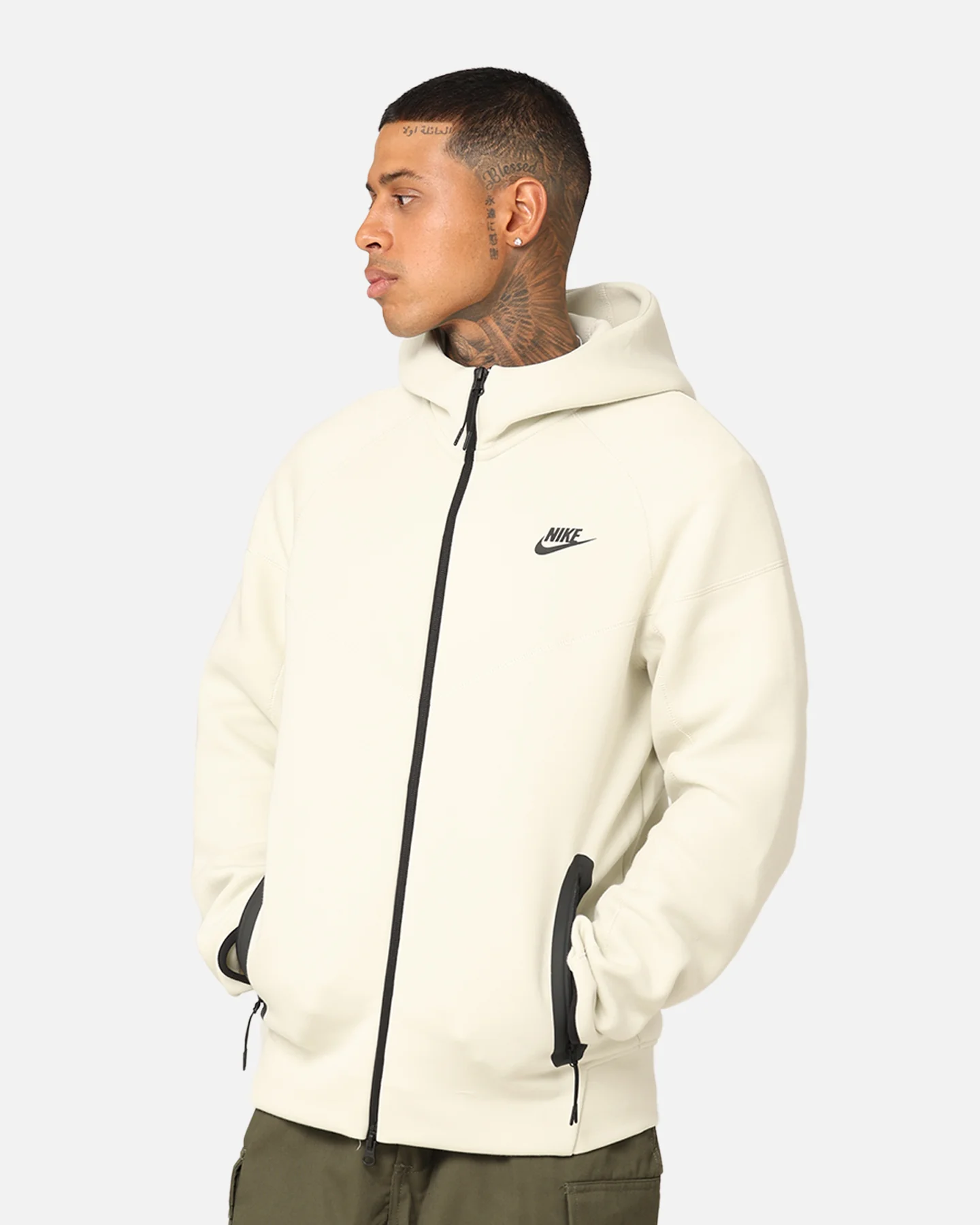 Nike Sportswear Tech Fleece Windrunner Jacket Sea Glass/Black - Image 6