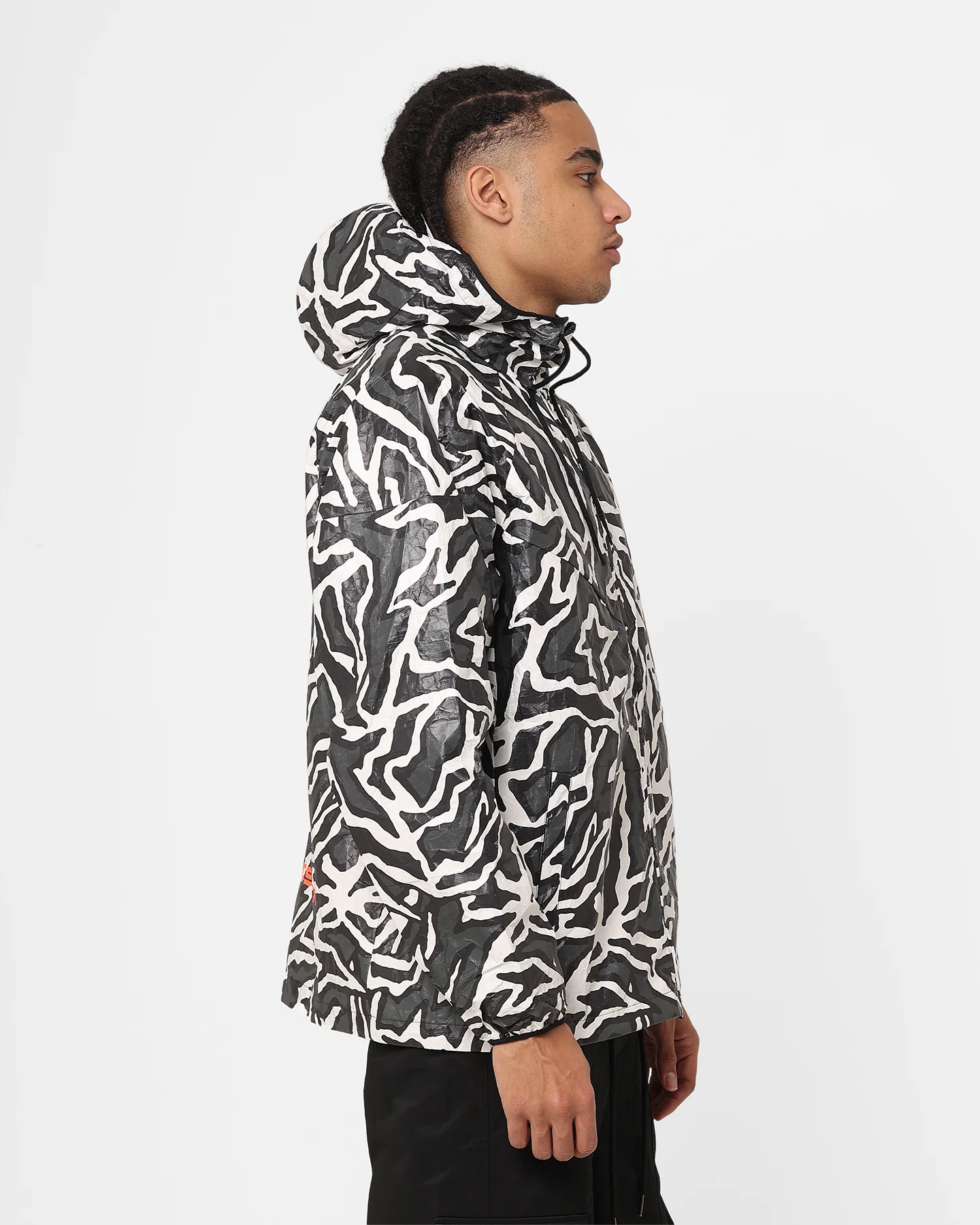Nike Sportswear Trend Jacket Anthracite/Black/Bright Crimson - Image 6