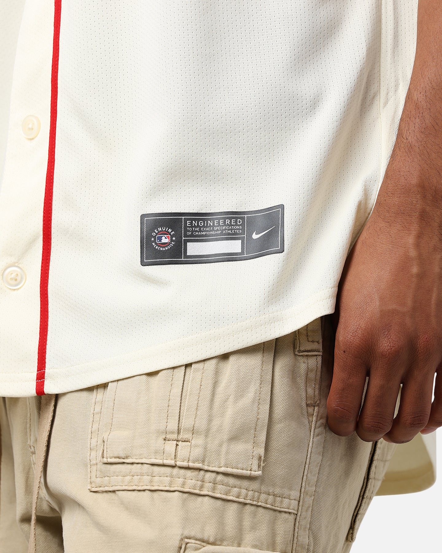 Nike St. Louis Cardinals Limited Jersey Coconut Milk - Image 6