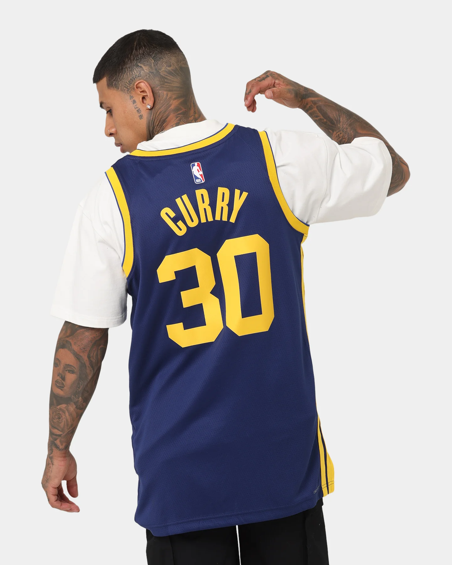 Jordan Stephen Curry Golden State Warriors #30 Statement Edition Jordan Dri-FIT NBA Swingman Jersey Loyal Blue - Image 2