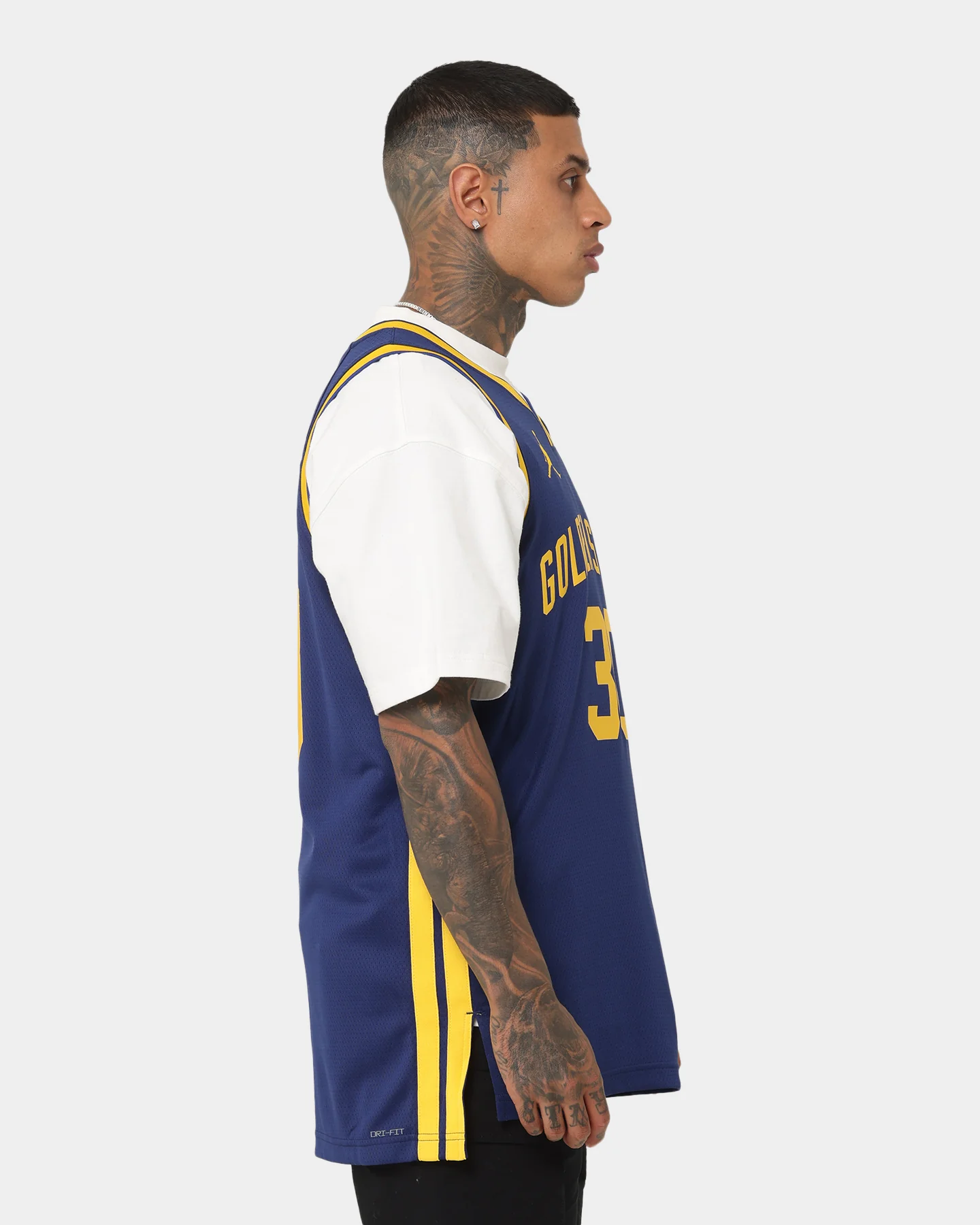 Jordan Stephen Curry Golden State Warriors #30 Statement Edition Jordan Dri-FIT NBA Swingman Jersey Loyal Blue - Image 6