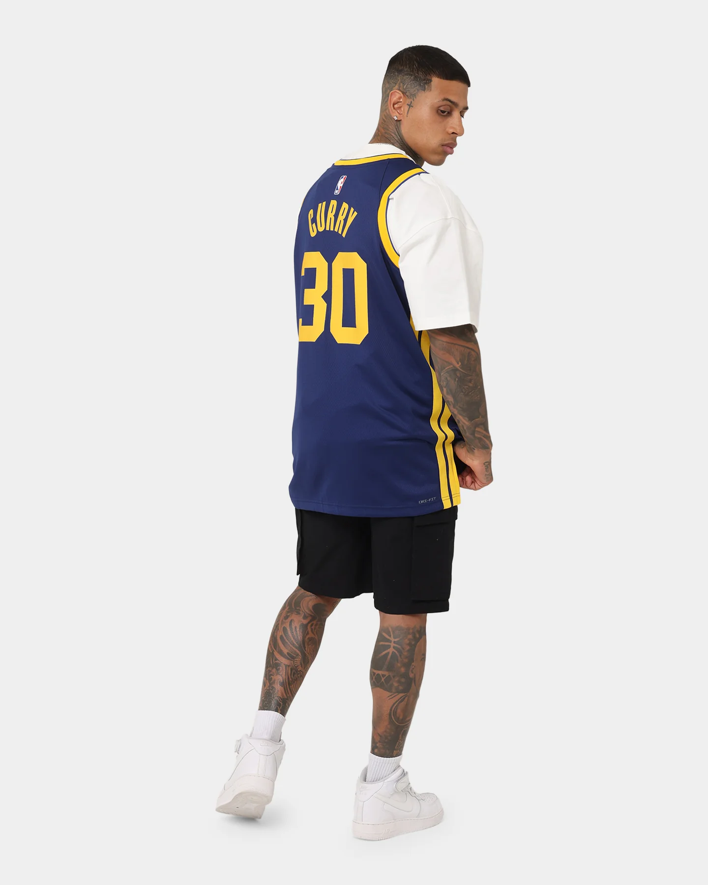 Jordan Stephen Curry Golden State Warriors #30 Statement Edition Jordan Dri-FIT NBA Swingman Jersey Loyal Blue - Image 8
