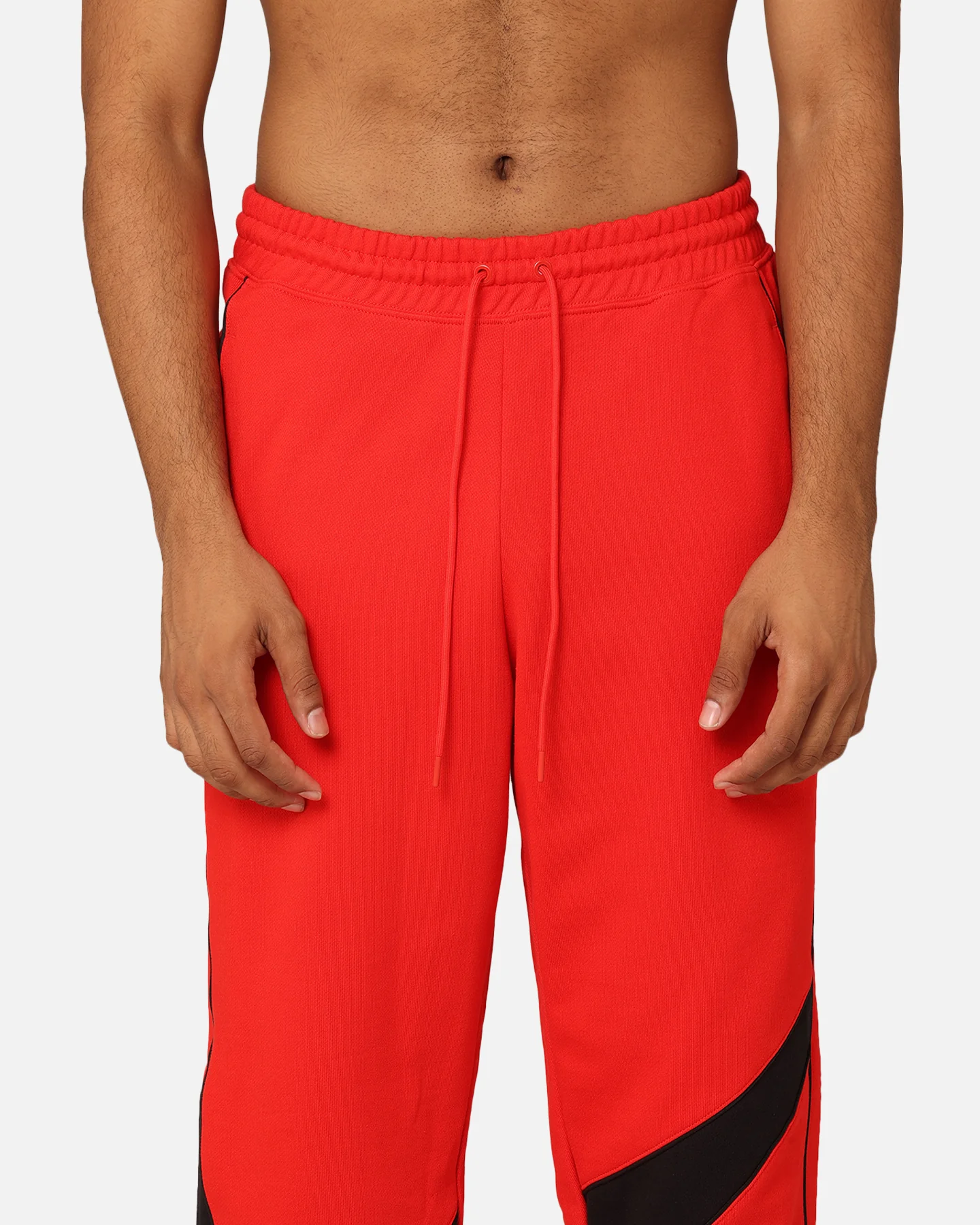 Nike Swoosh Fleece Track Pants University Red/Black - Image 7