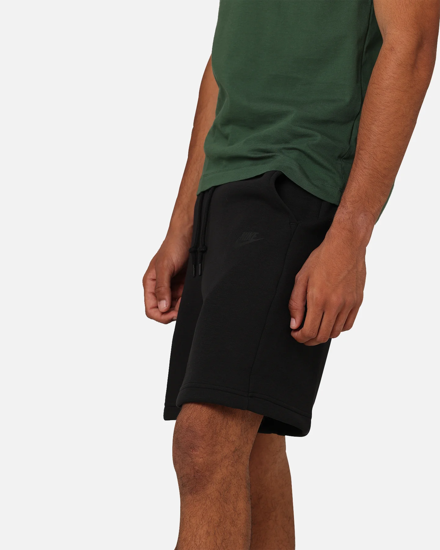 Nike Tech Fleece Shorts Black - Image 4