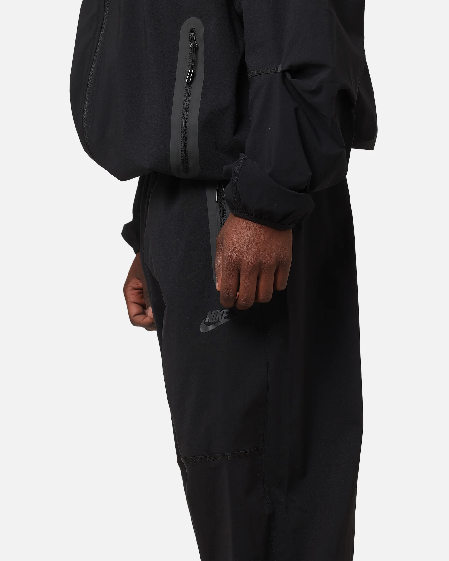 Nike Tech Woven Oversized Pants Black/Black/Black - Image 3