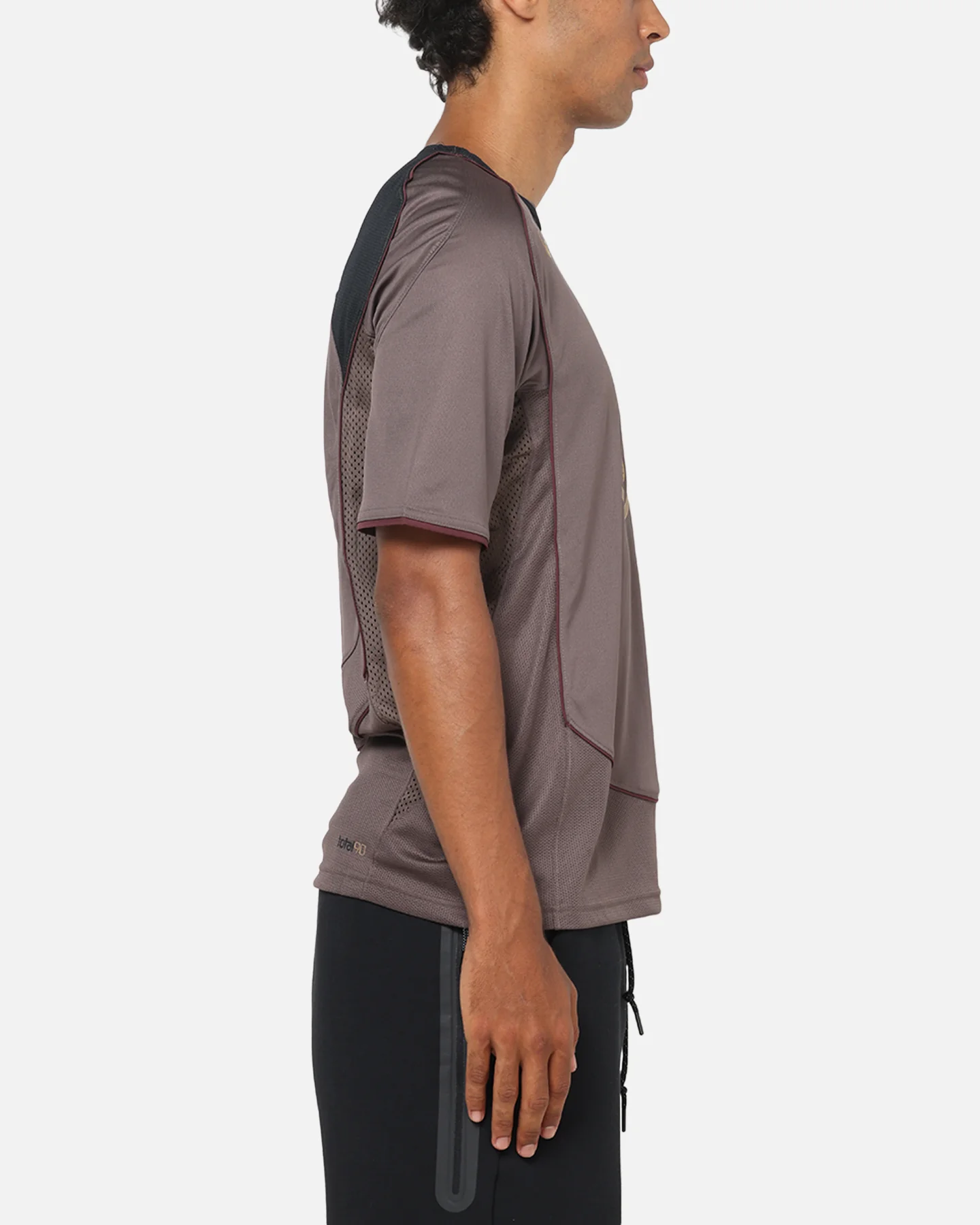 Nike Total 90 Soccer T-Shirt Playful Ironstone/Black - Image 4