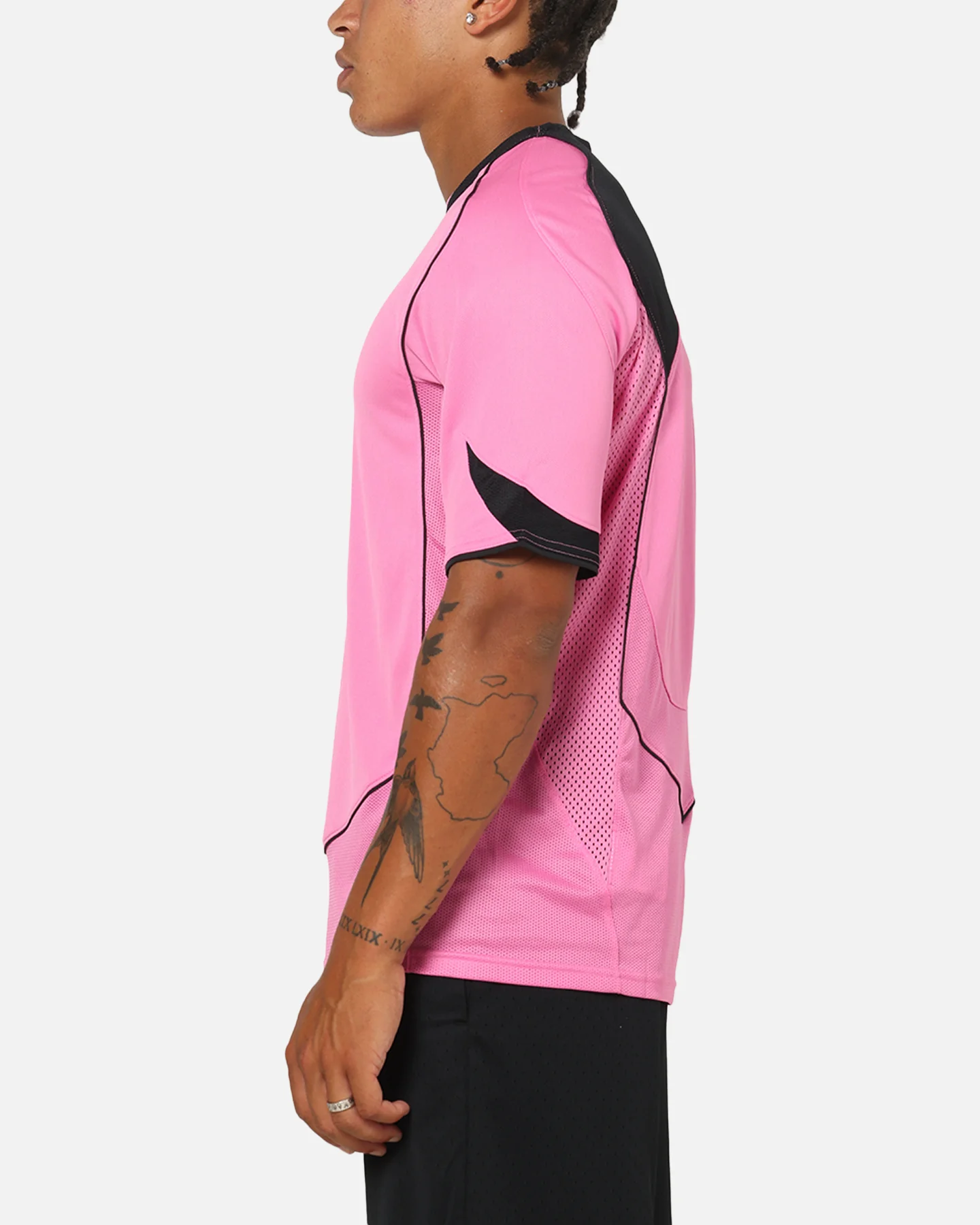 Nike Total 90 Soccer T-Shirt Playful Pink/Black - Image 5