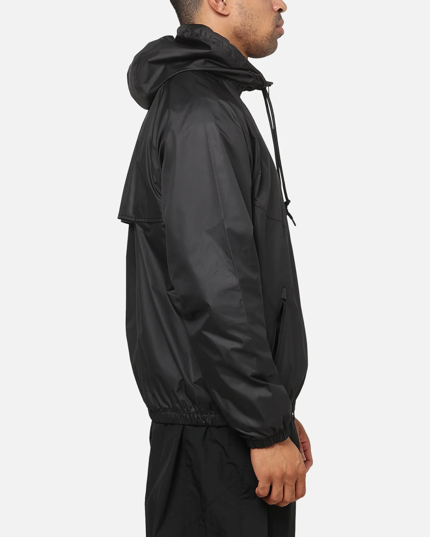 Nike Windrunner Lined Jacket Black - Image 4