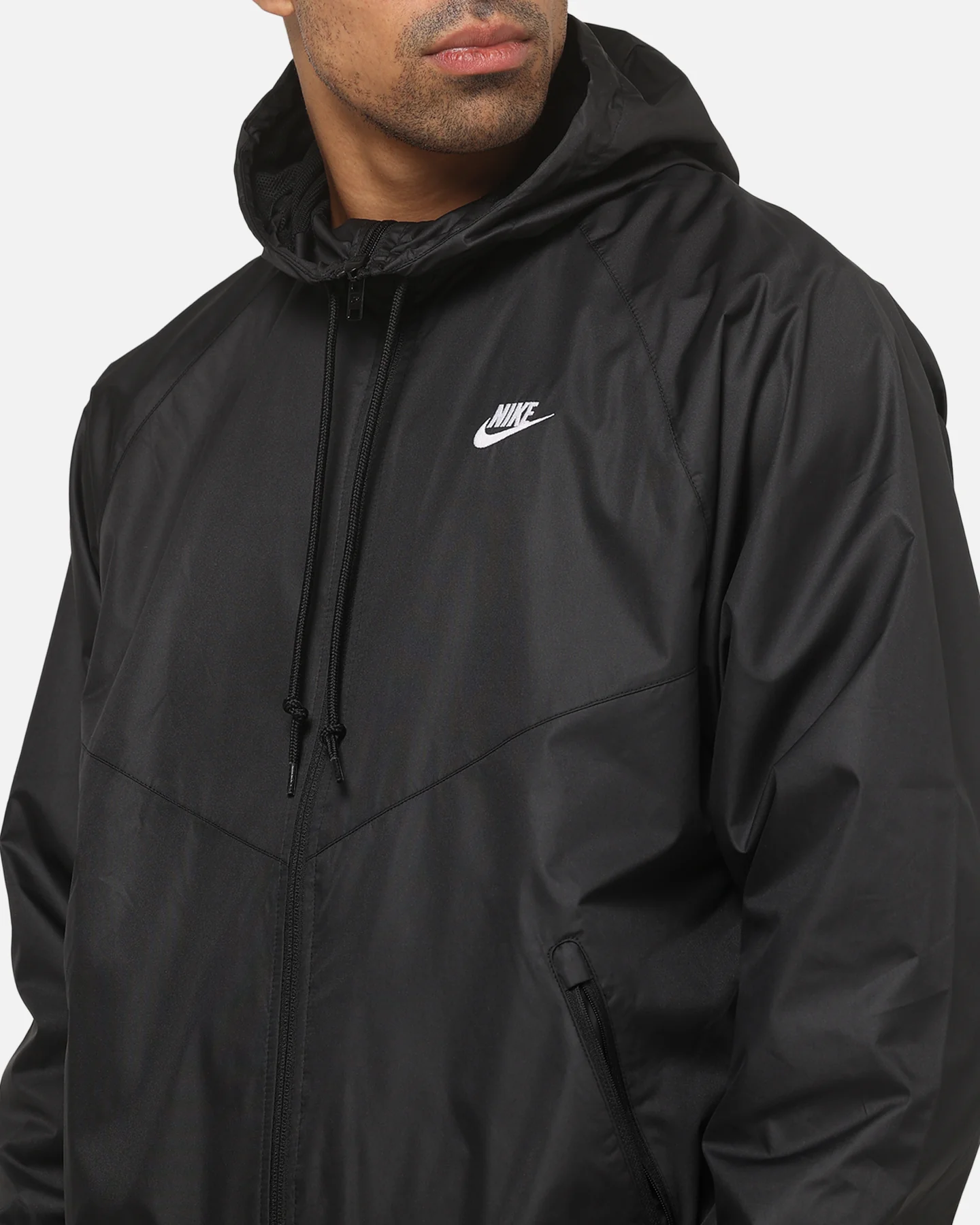 Nike Windrunner Lined Jacket Black - Image 6