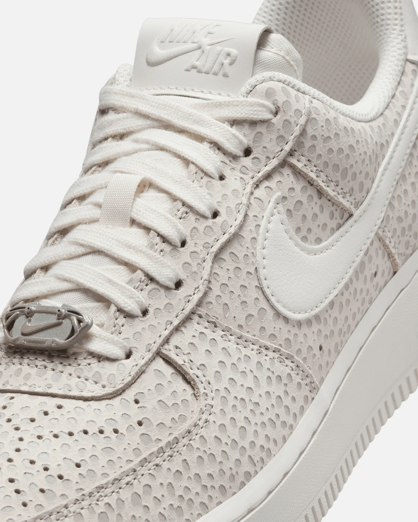 Nike Women's Air Force 1 '07 Premium Phantom/Metallic Silver - Image 6