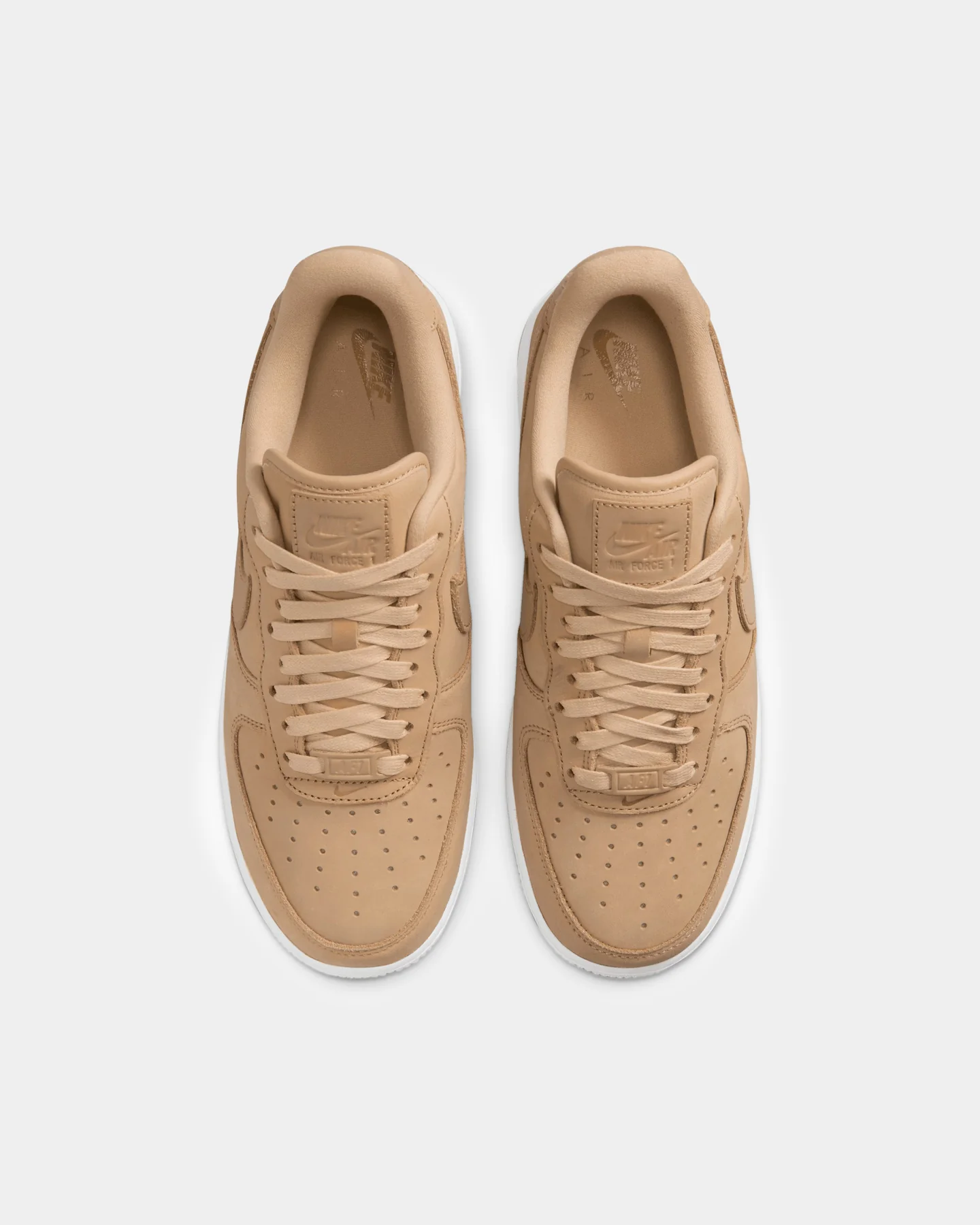 Nike Women's Air Force 1 '07 Premium Vachetta Tan/White - Image 7