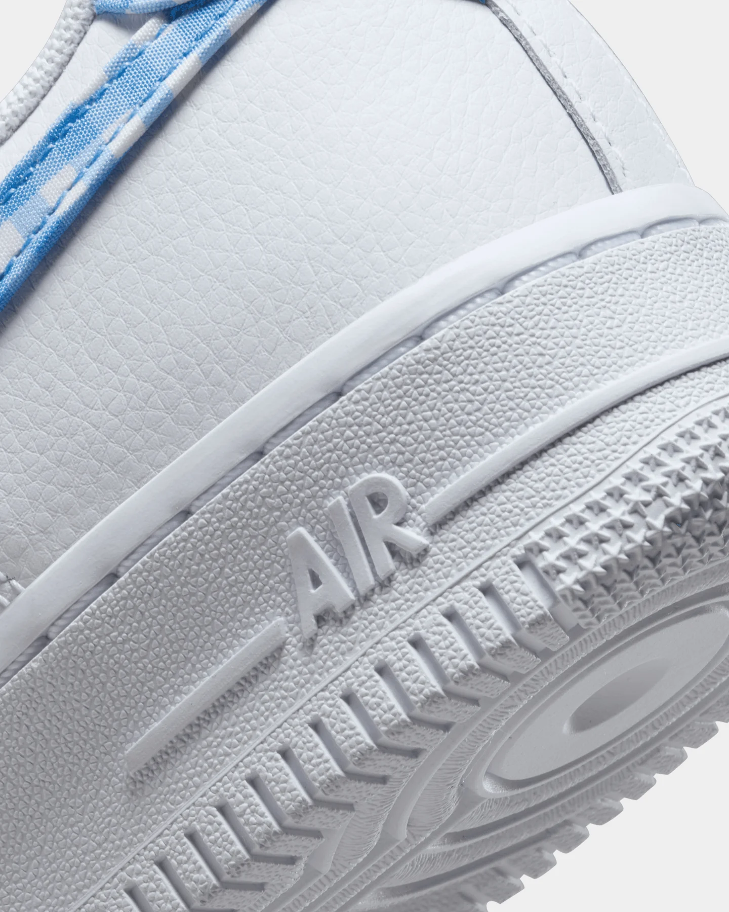 Nike Women's Air Force 1 '07 White/University Blue - Image 8