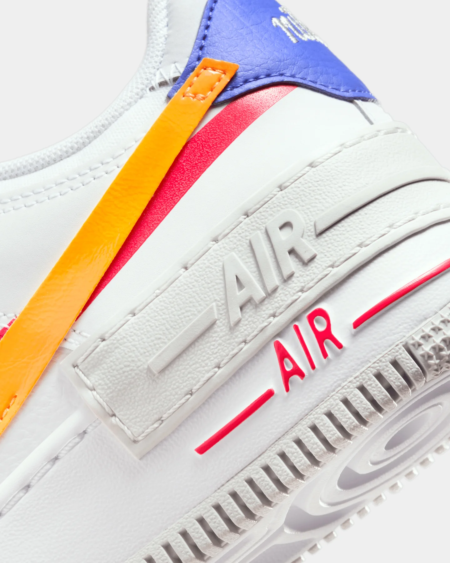 Nike Women's Air Force 1 Shadow "Gundam" White/Sundial - Image 8