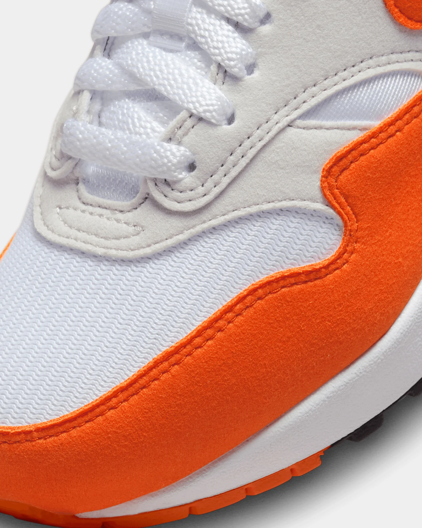 Nike Women's Air Max 1 '87 "Safety Orange" Neutral Grey/Safety Orange - Image 6