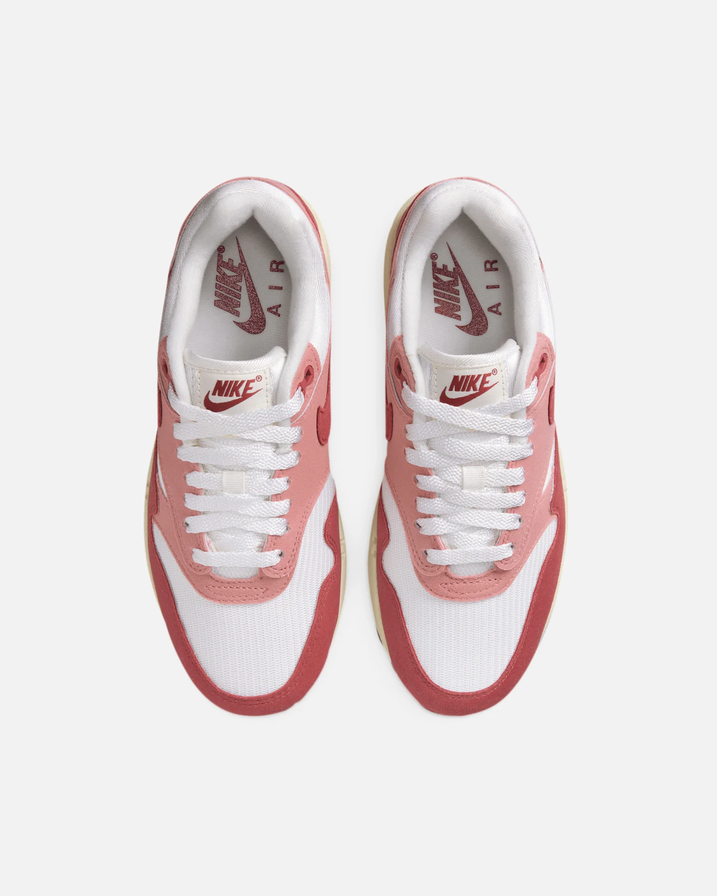 Nike Women's Air Max 1 '87 Sail/Cedar Red - Image 7