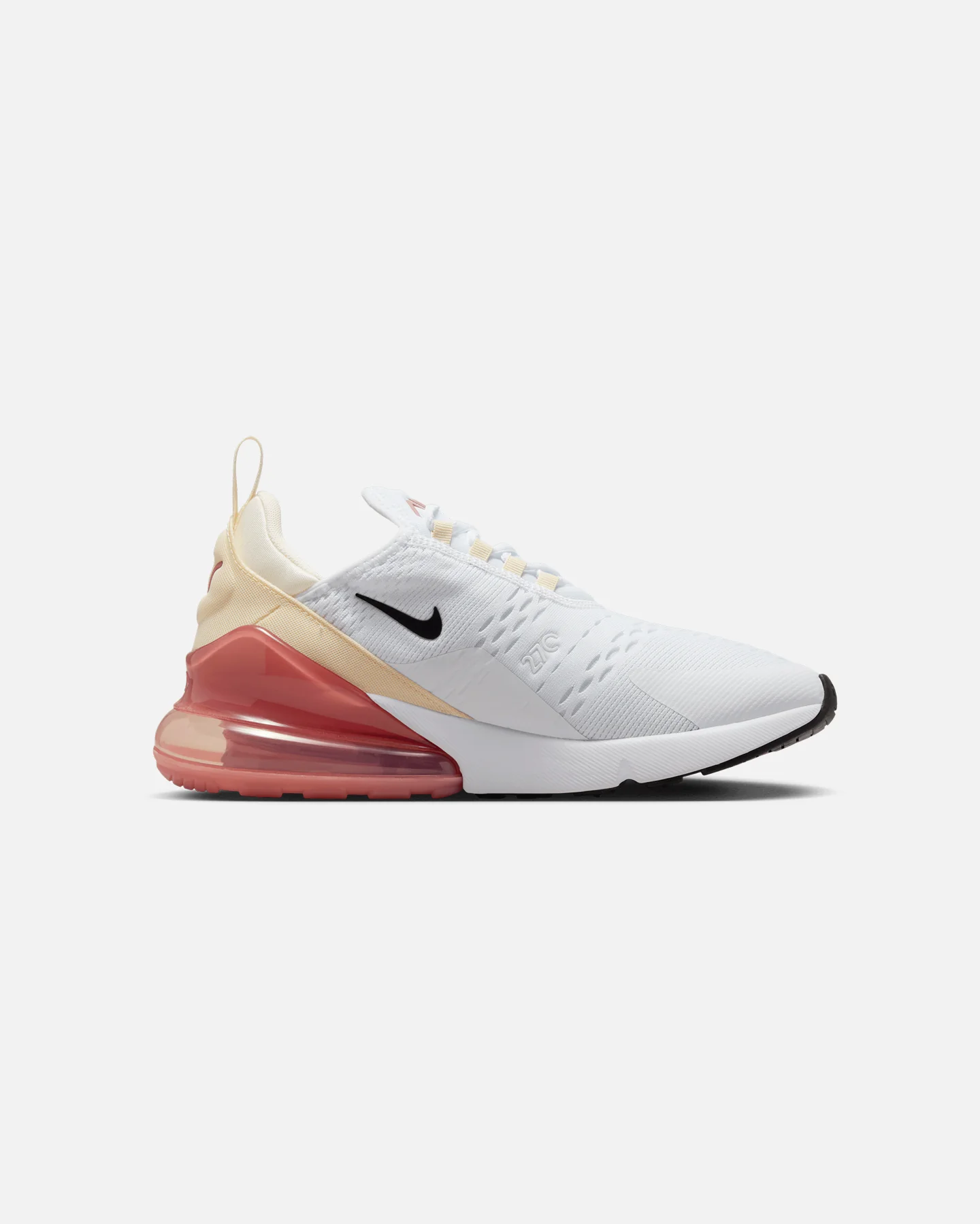Nike Women's Air Max 270 White/Black- Pale Ivory - Image 4
