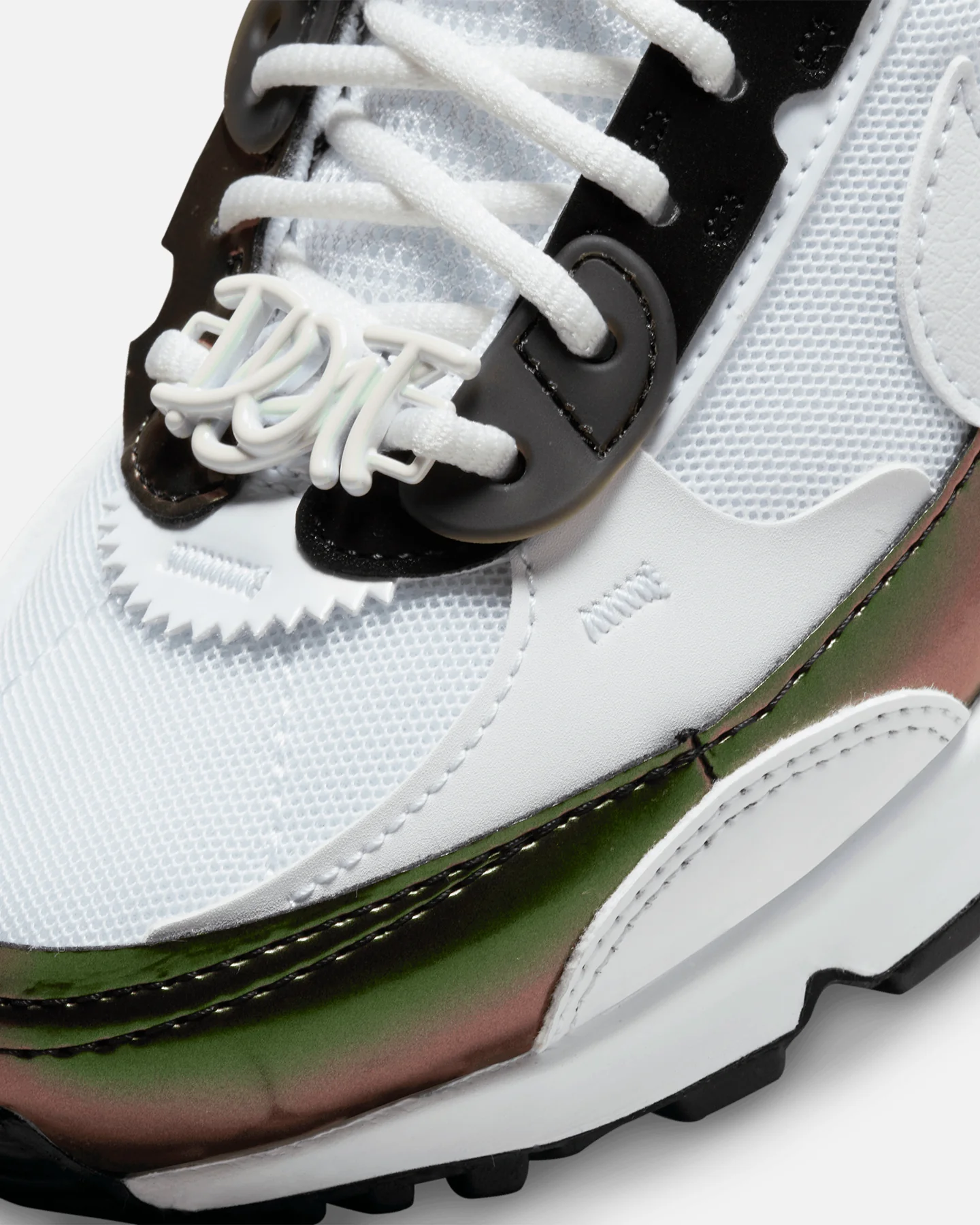 Nike Women's Air Max 90 Futura SE White/Black - Image 5