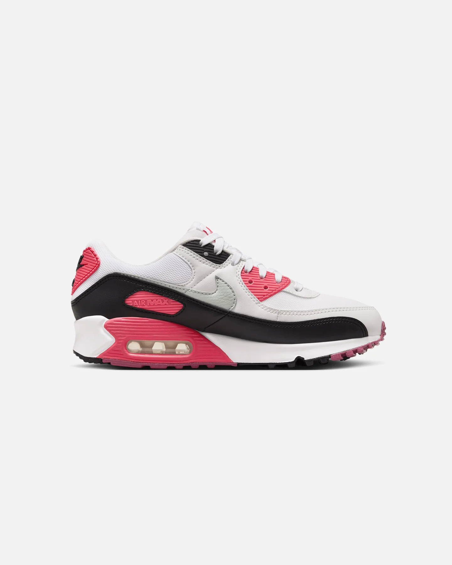 Nike Women's Air Max 90 White/Light Silver - Image 4