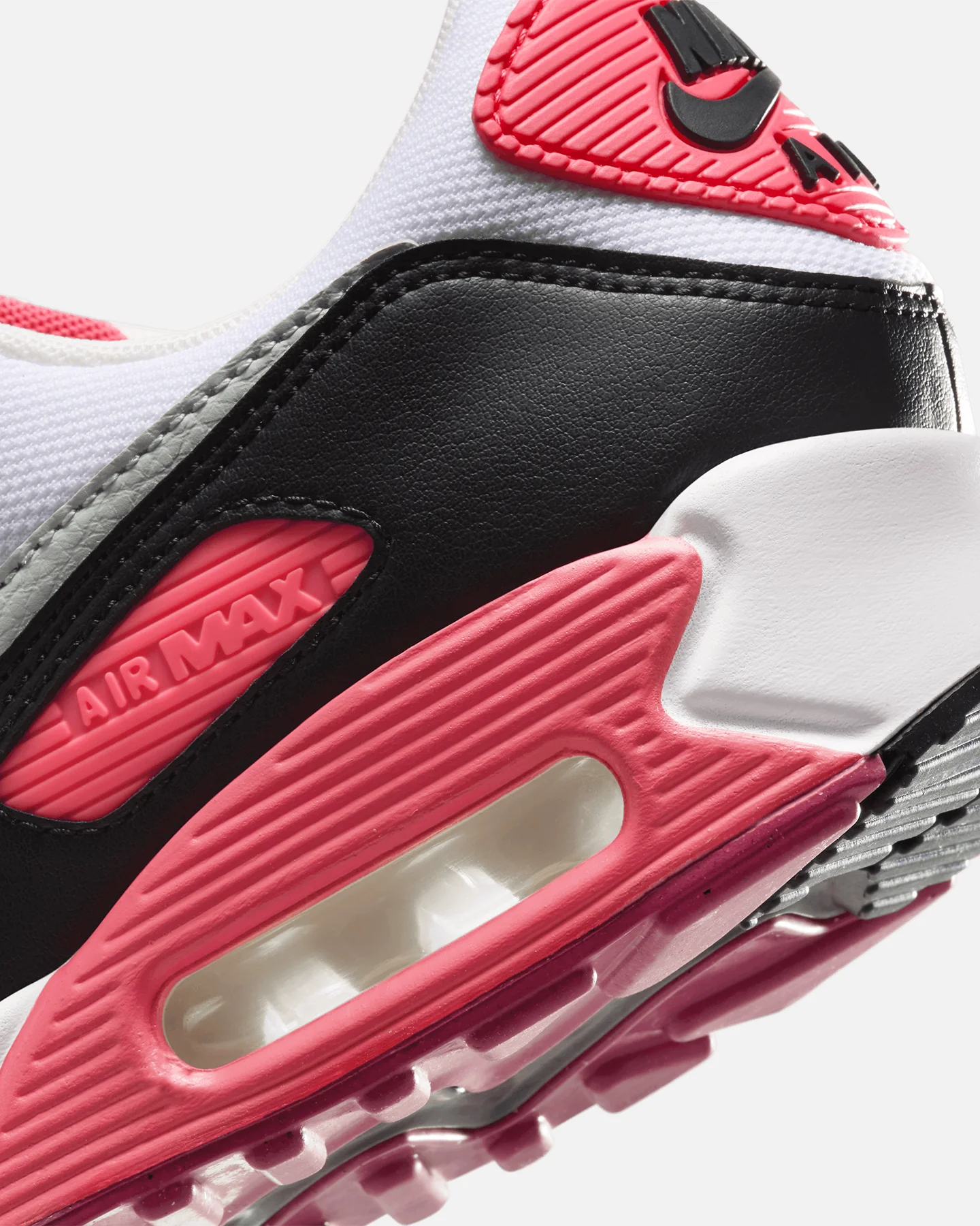 Nike Women's Air Max 90 White/Light Silver - Image 8