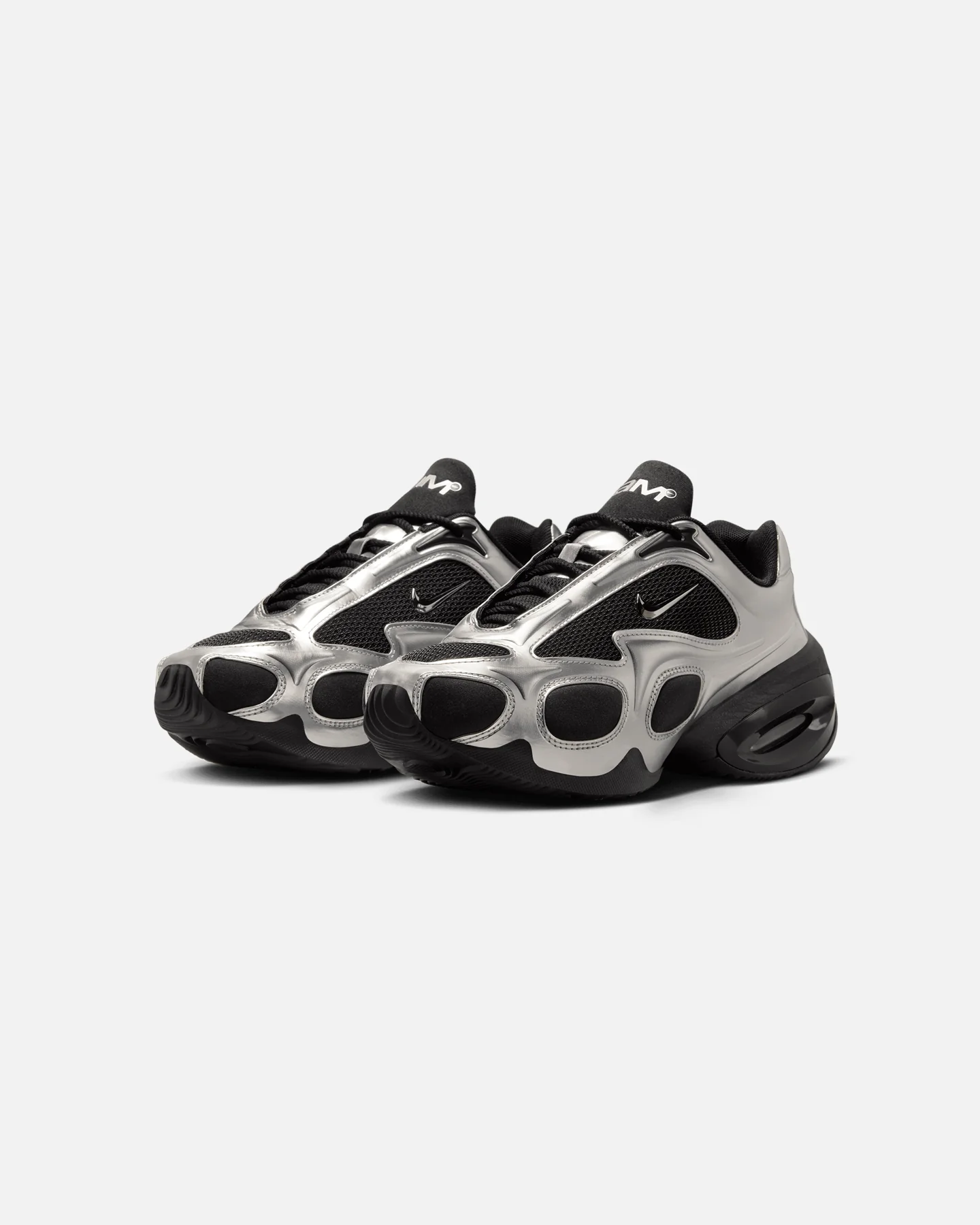 Nike Women's Air Max Muse Black/Silver - Image 2