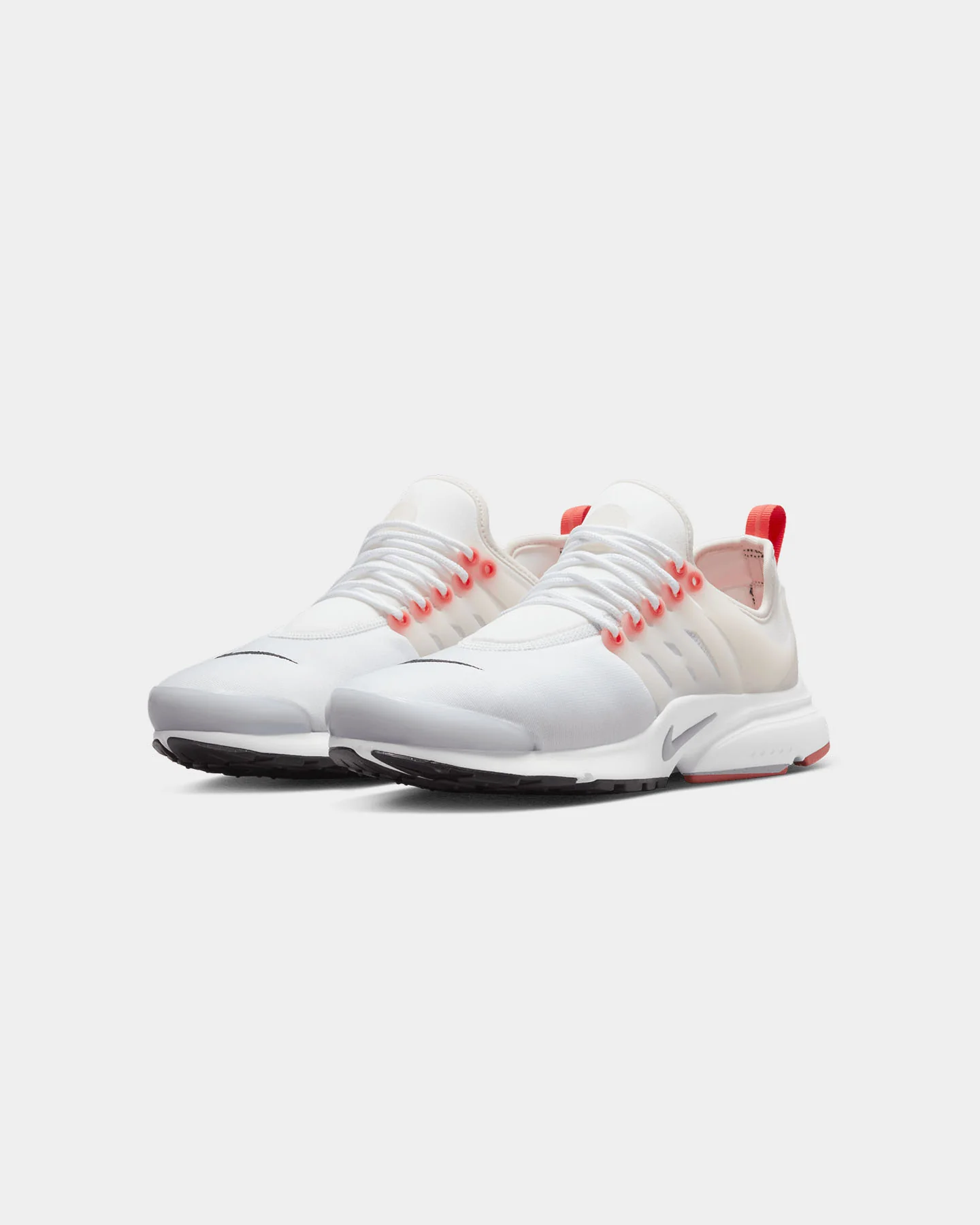 Nike Women's Air Presto White/Magic Ember - Image 2