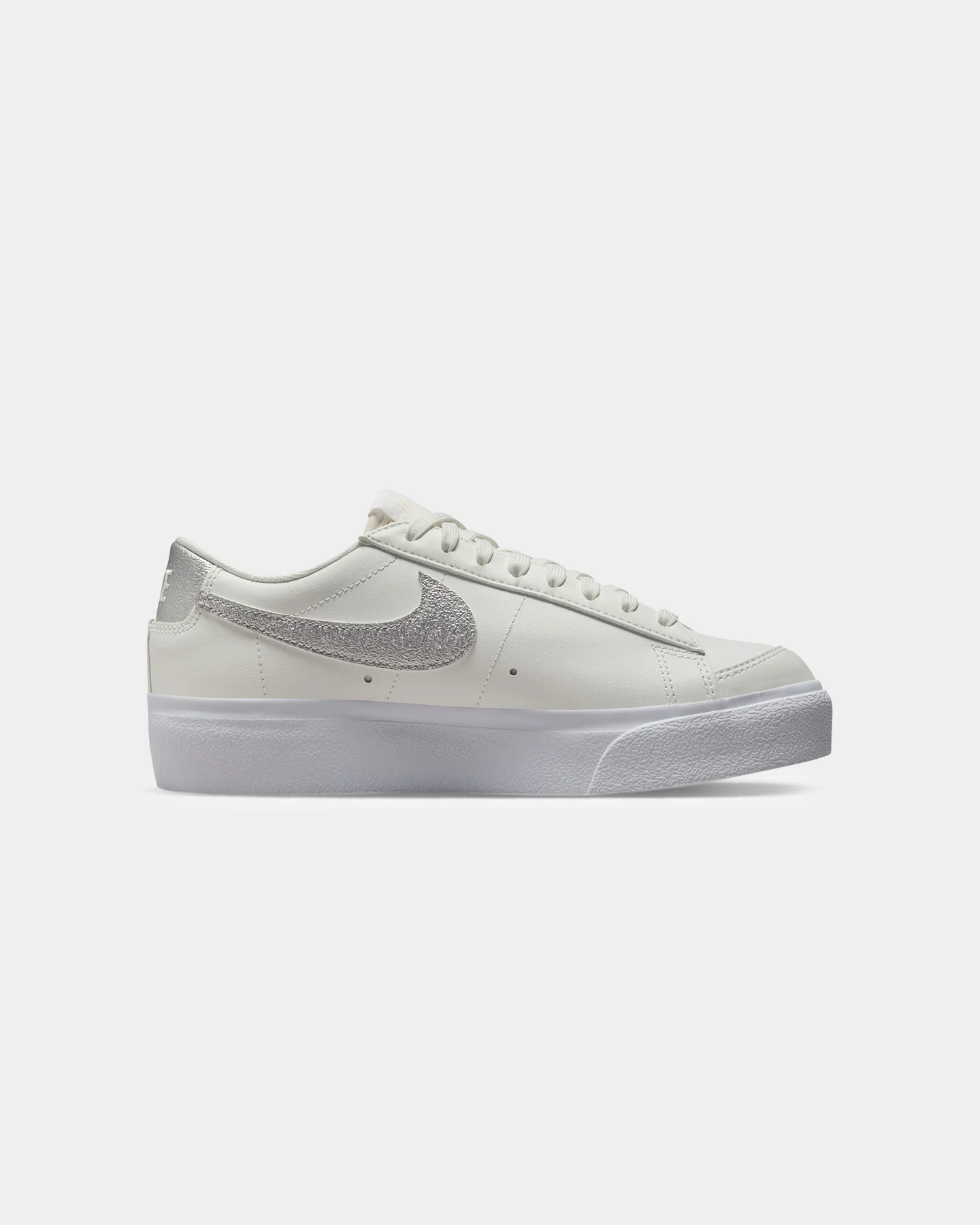 Nike Women's Blazer Low Platform Summit White/Metallic - Image 4