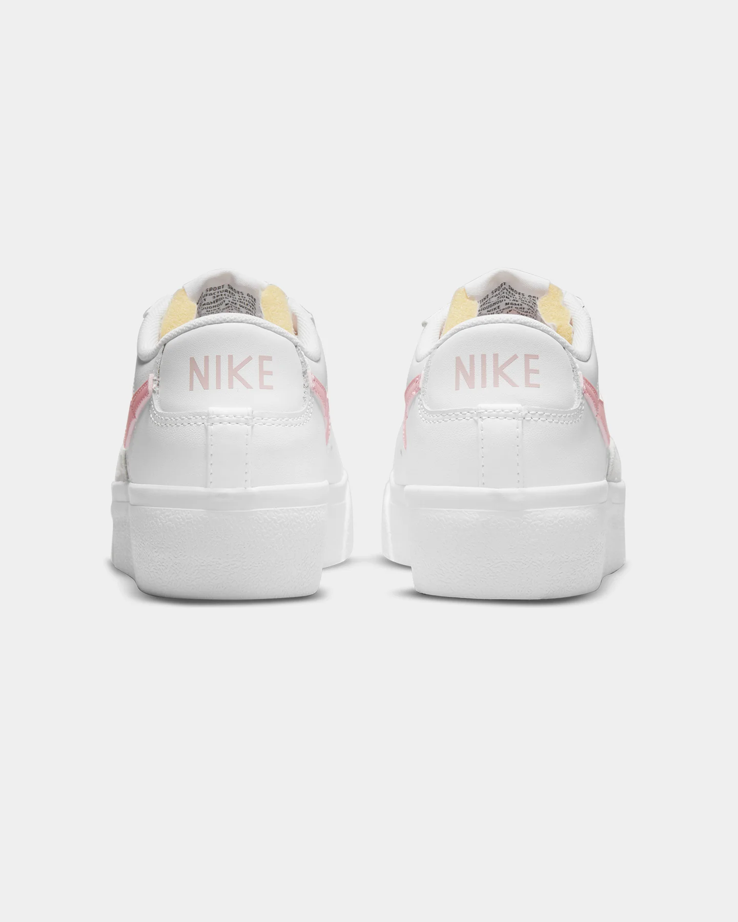 Nike Women's Blazer Low Platform White/Pink Glaze - Image 3