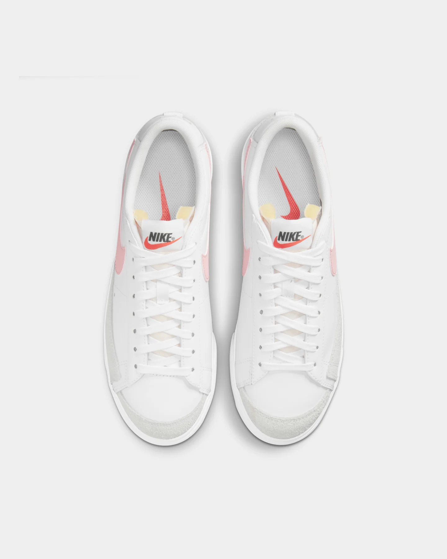 Nike Women's Blazer Low Platform White/Pink Glaze - Image 7