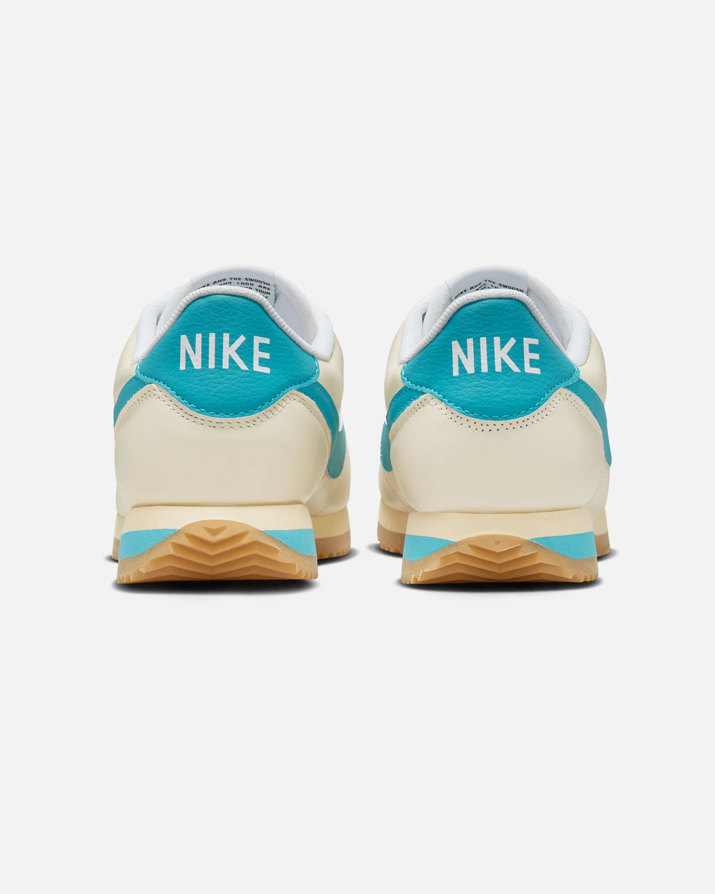 Nike Women's Cortez Coconut Milk/Teal - Image 3