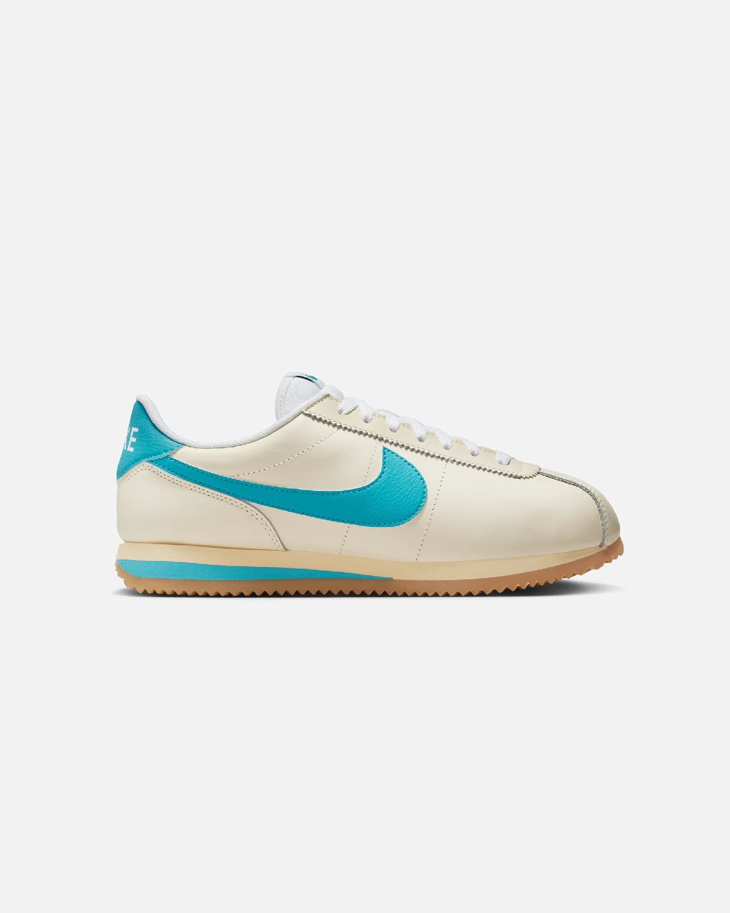Nike Women's Cortez Coconut Milk/Teal - Image 4