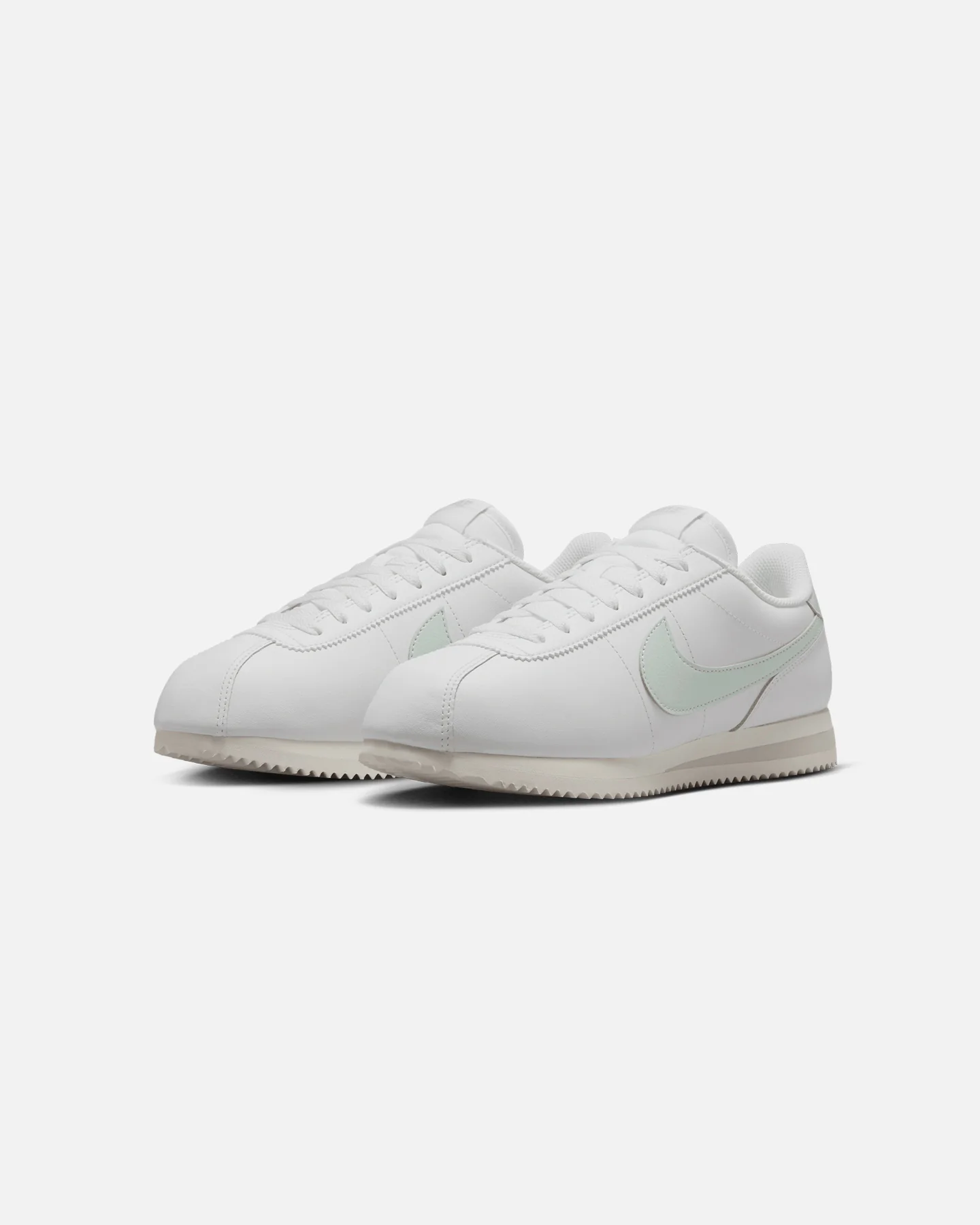 Nike Women's Cortez Summit White/Light Silver - Image 2